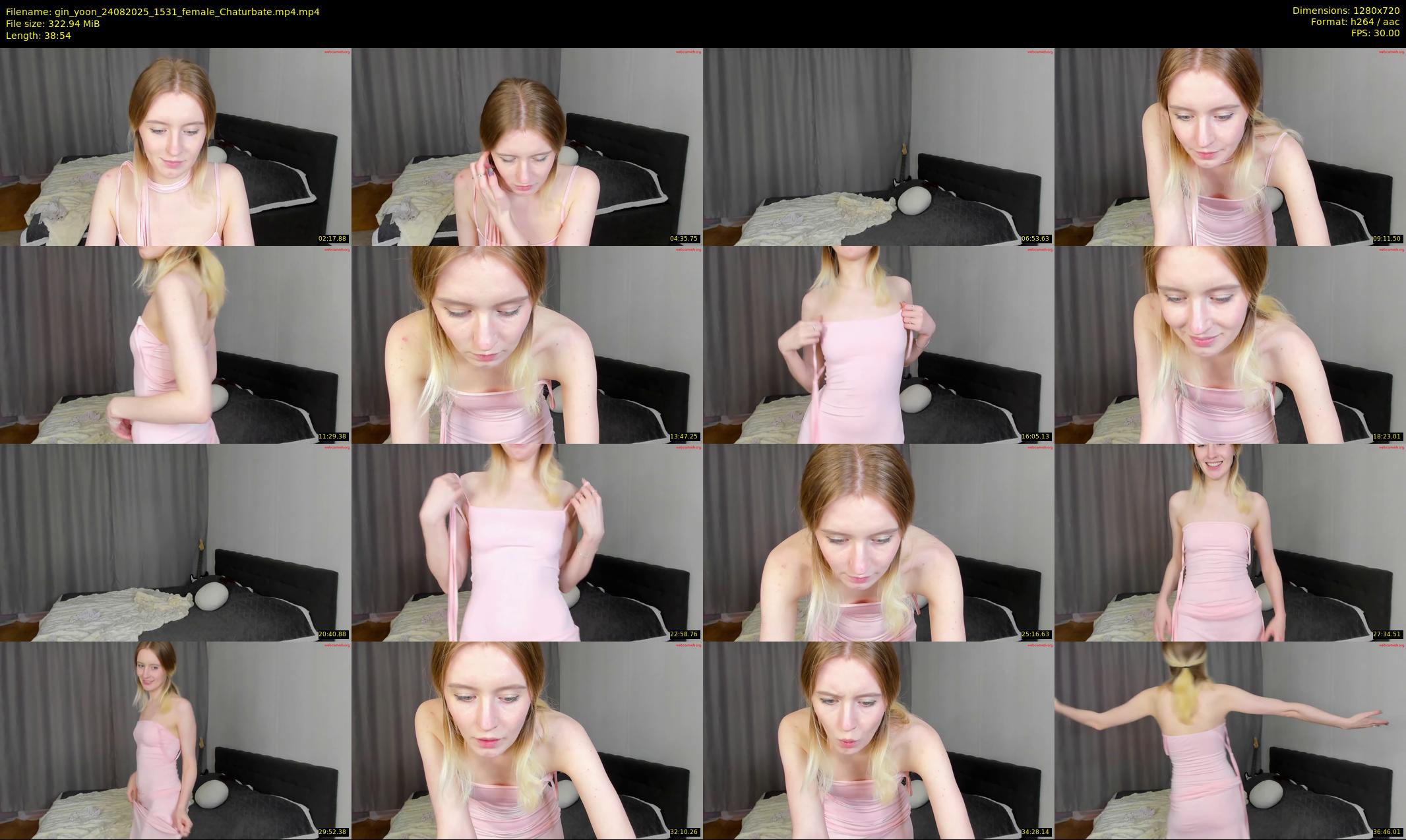 gin_yoon — 39 minute Chaturbate female cam show recording, 720p, Aug 24, 2025
