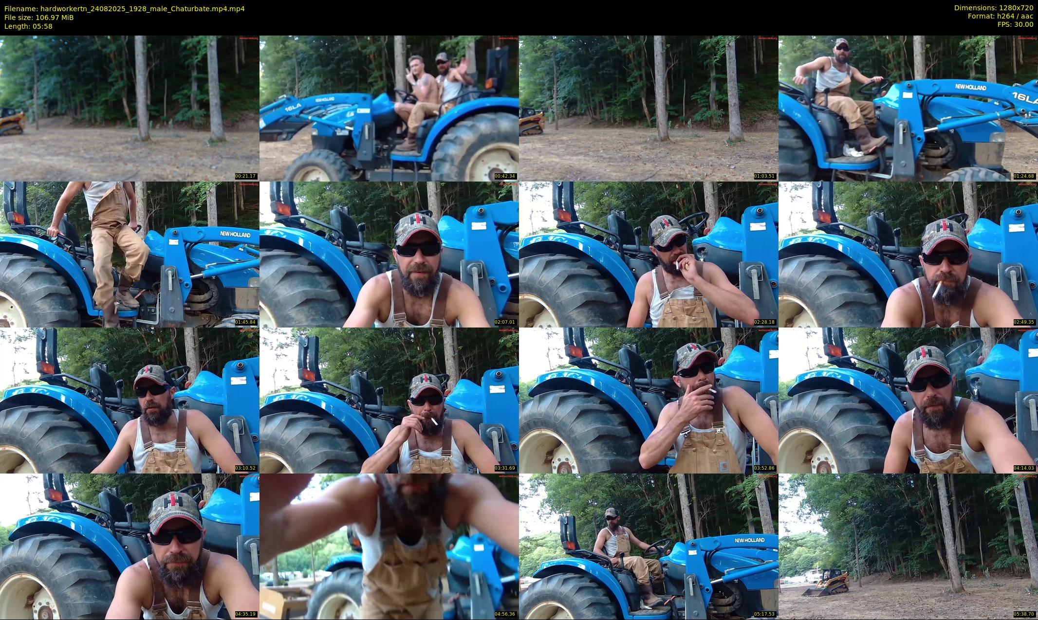 hardworkertn — 6 minute Chaturbate male cam show recording, 720p, Aug 24, 2025