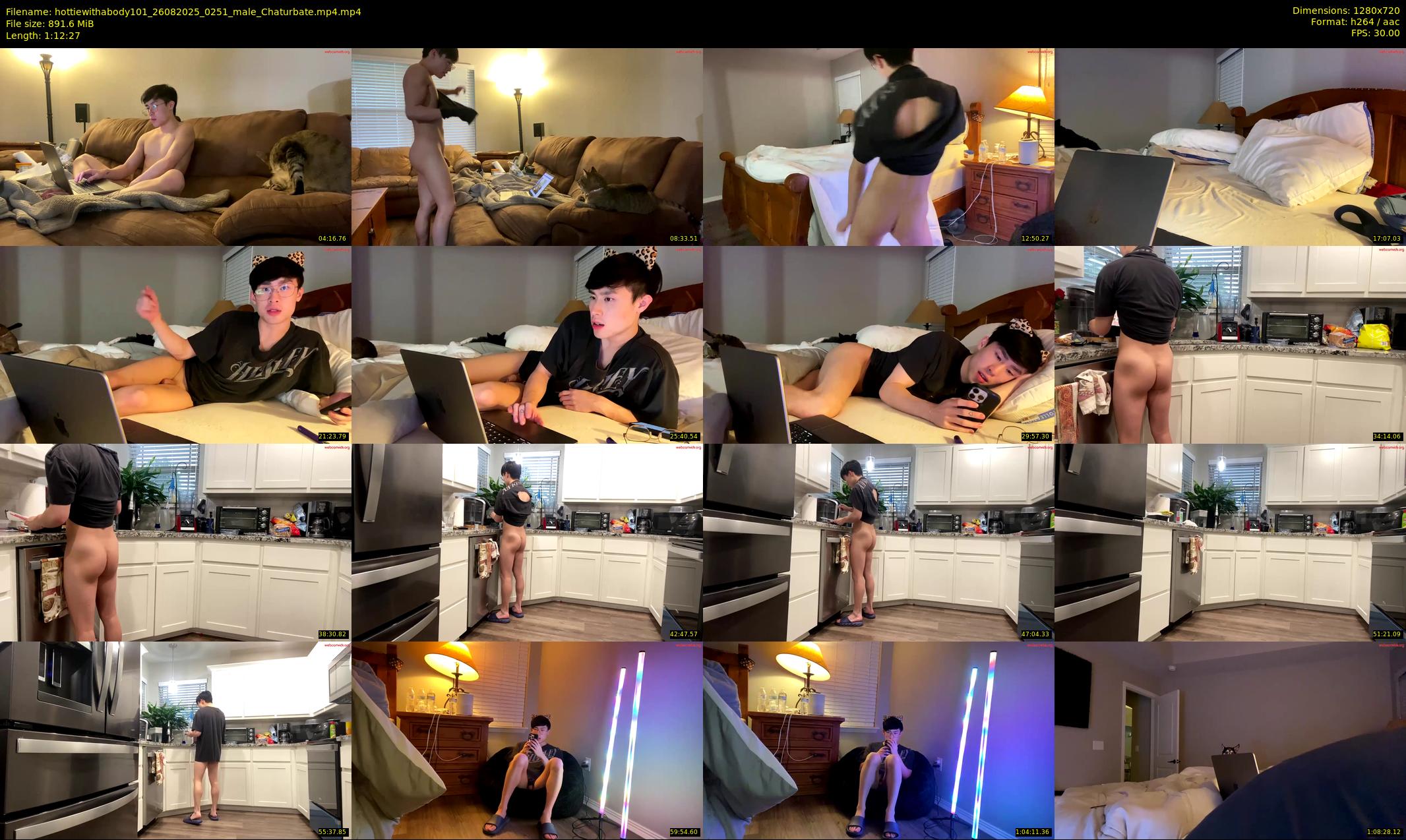 hottiewithabody101 — 73 minute Chaturbate male cam show recording, 720p, Aug 26, 2025