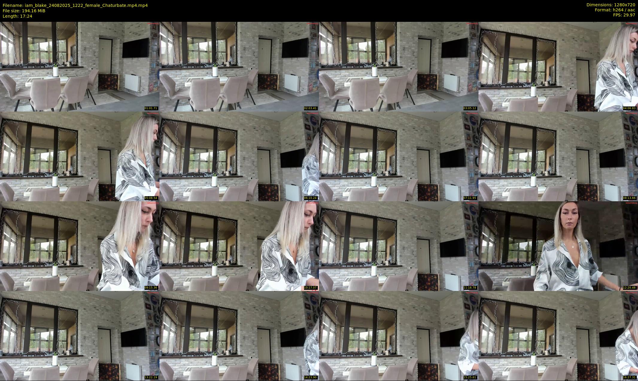 iam_blake — 18 minute Chaturbate female cam show recording, 720p, Aug 24, 2025