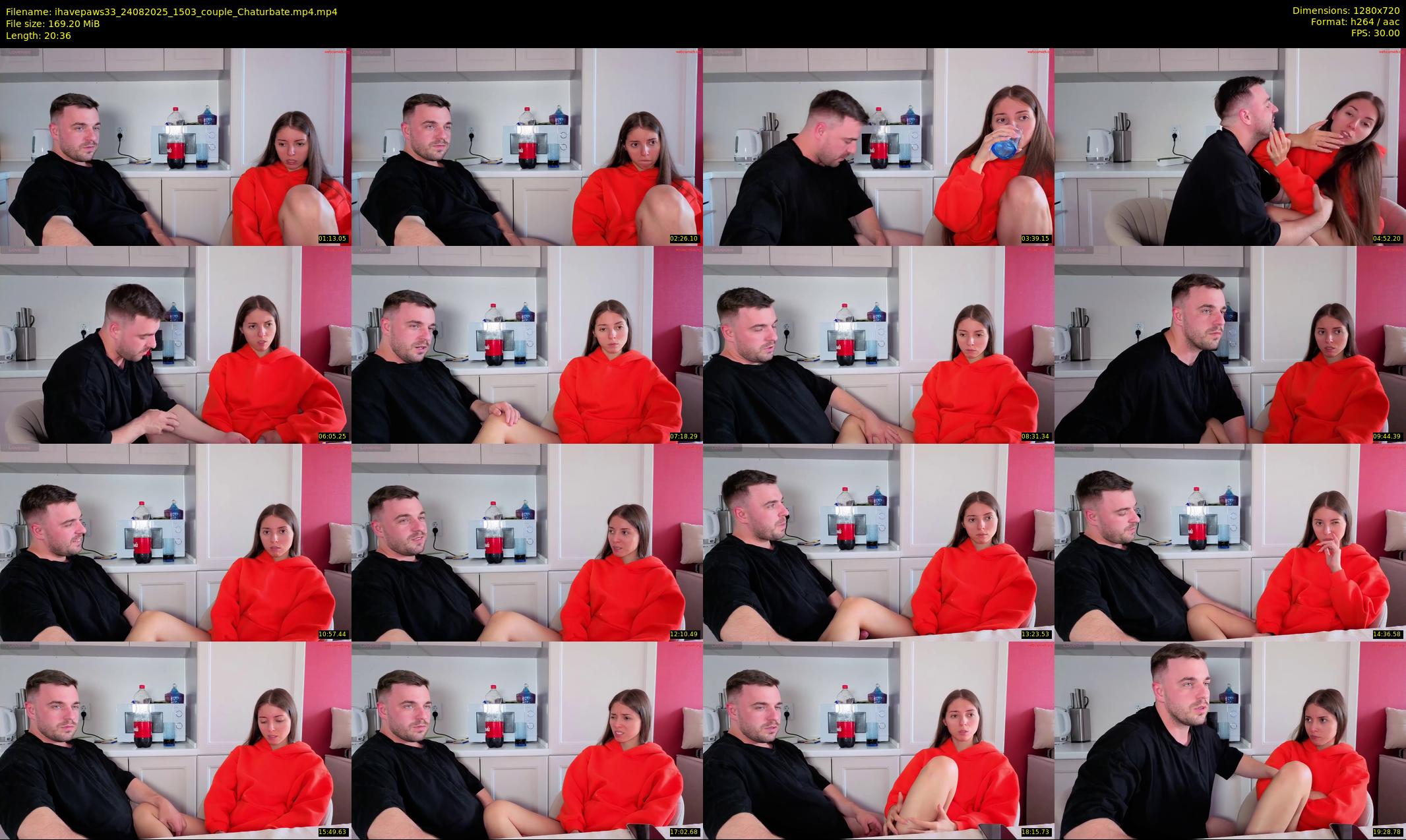 ihavepaws33 — 21 minute Chaturbate couple cam show recording, 720p, Aug 24, 2025