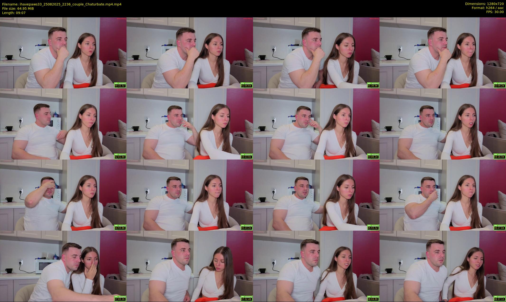 ihavepaws33 — 10 minute Chaturbate couple cam show recording, 720p, Aug 25, 2025