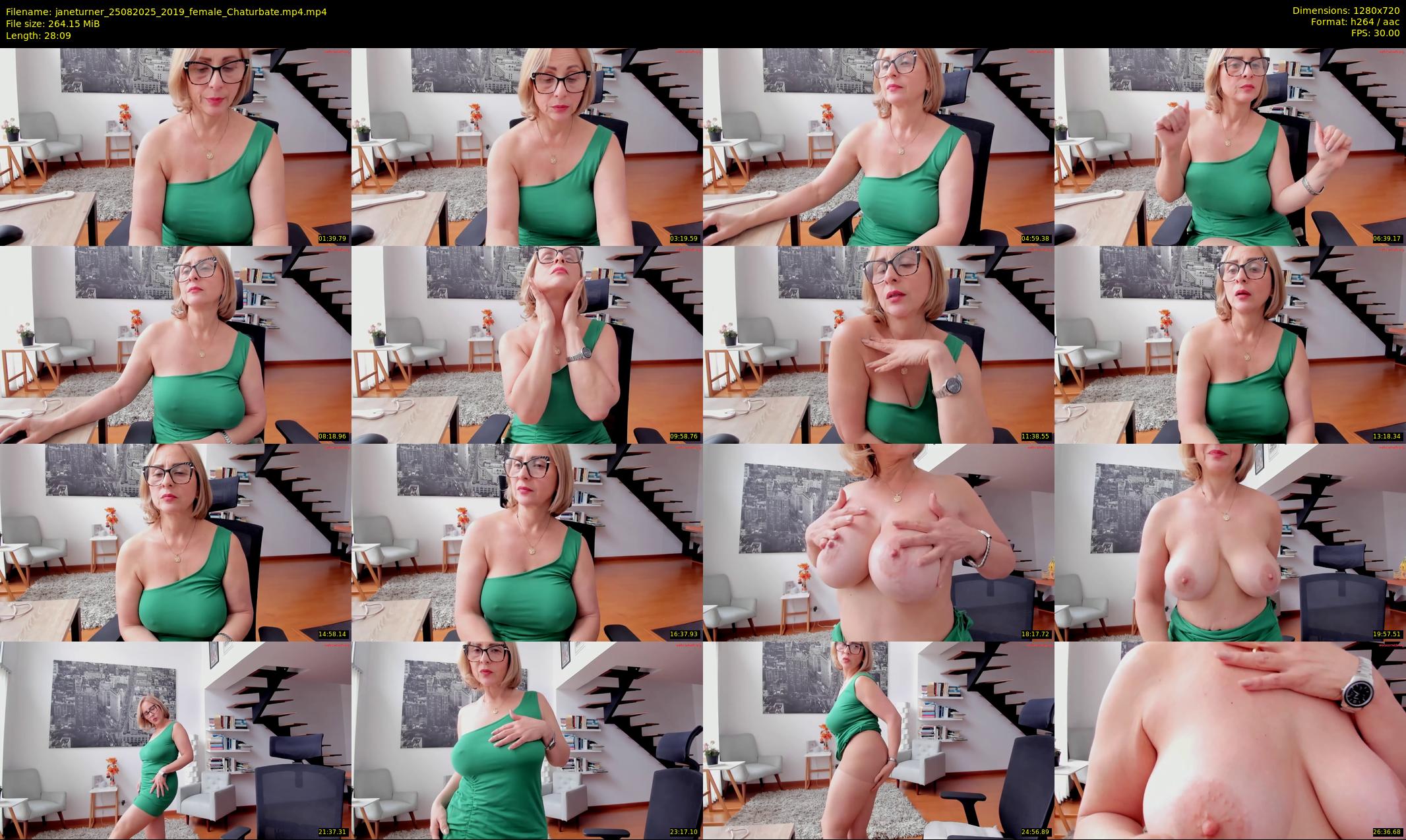 janeturner — 29 minute Chaturbate female cam show recording, 720p, Aug 25, 2025
