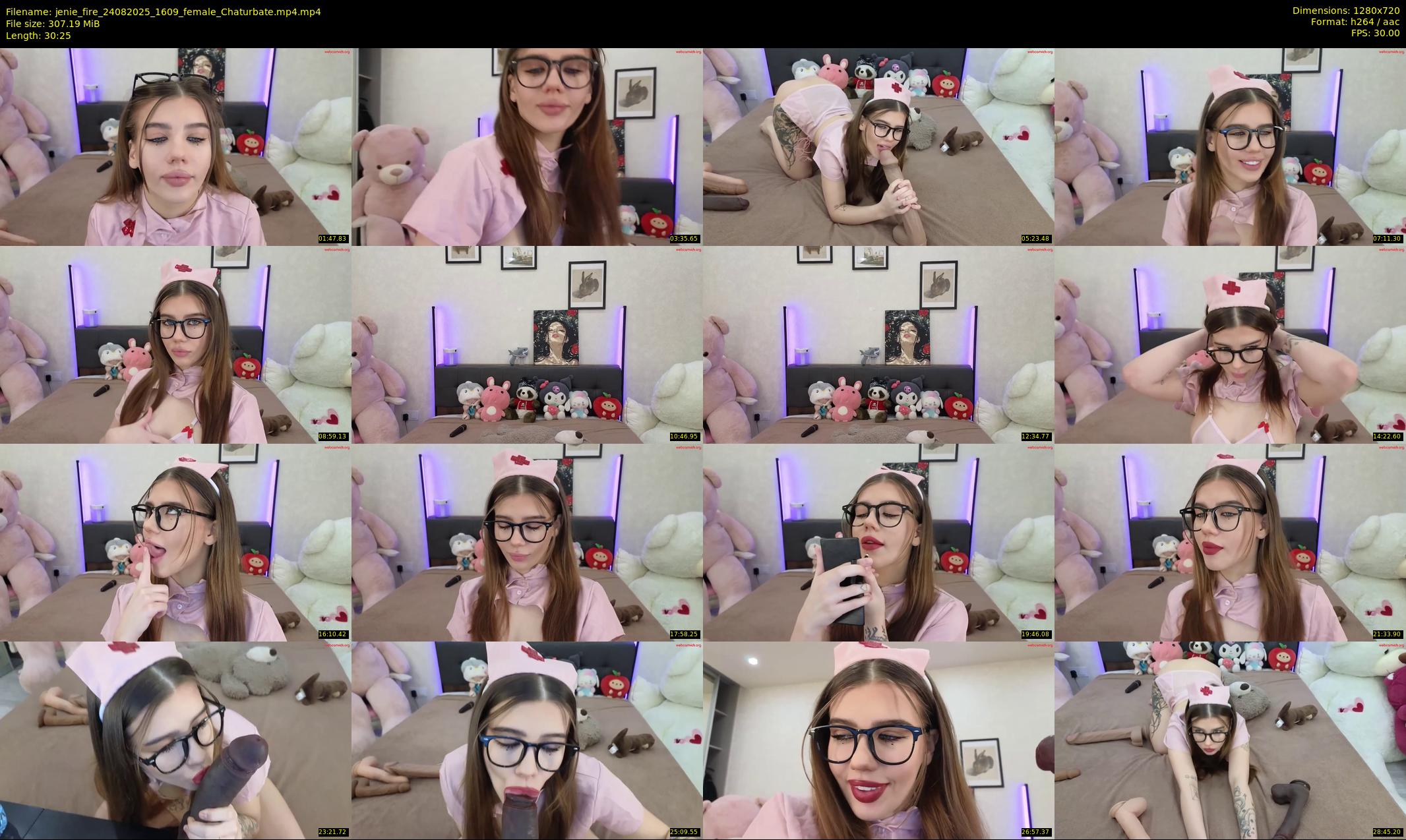 jenie_fire — 31 minute Chaturbate female cam show recording, 720p, Aug 24, 2025