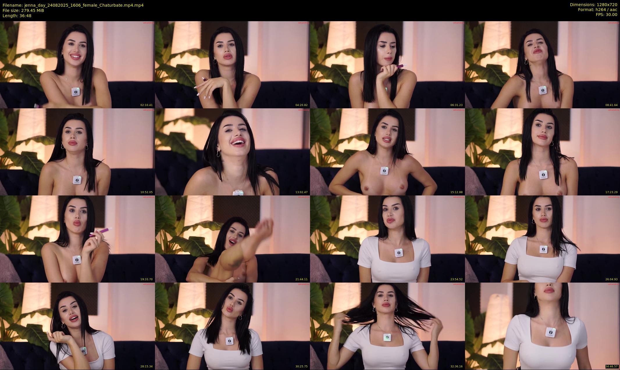 jenna_day — 37 minute Chaturbate female cam show recording, 720p, Aug 24, 2025