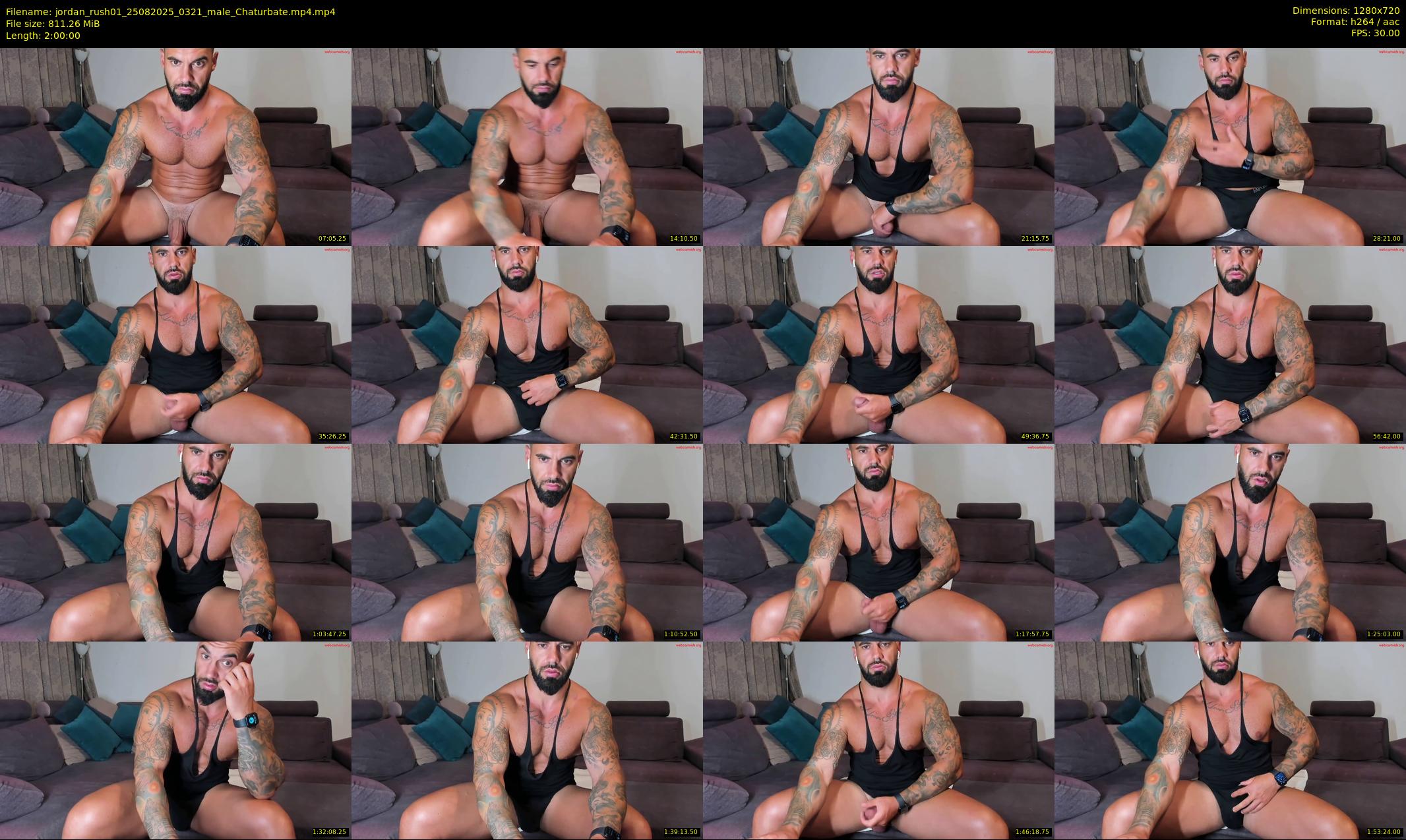 jordan_rush01 — 120 minute Chaturbate male cam show recording, 720p, Aug 25, 2025