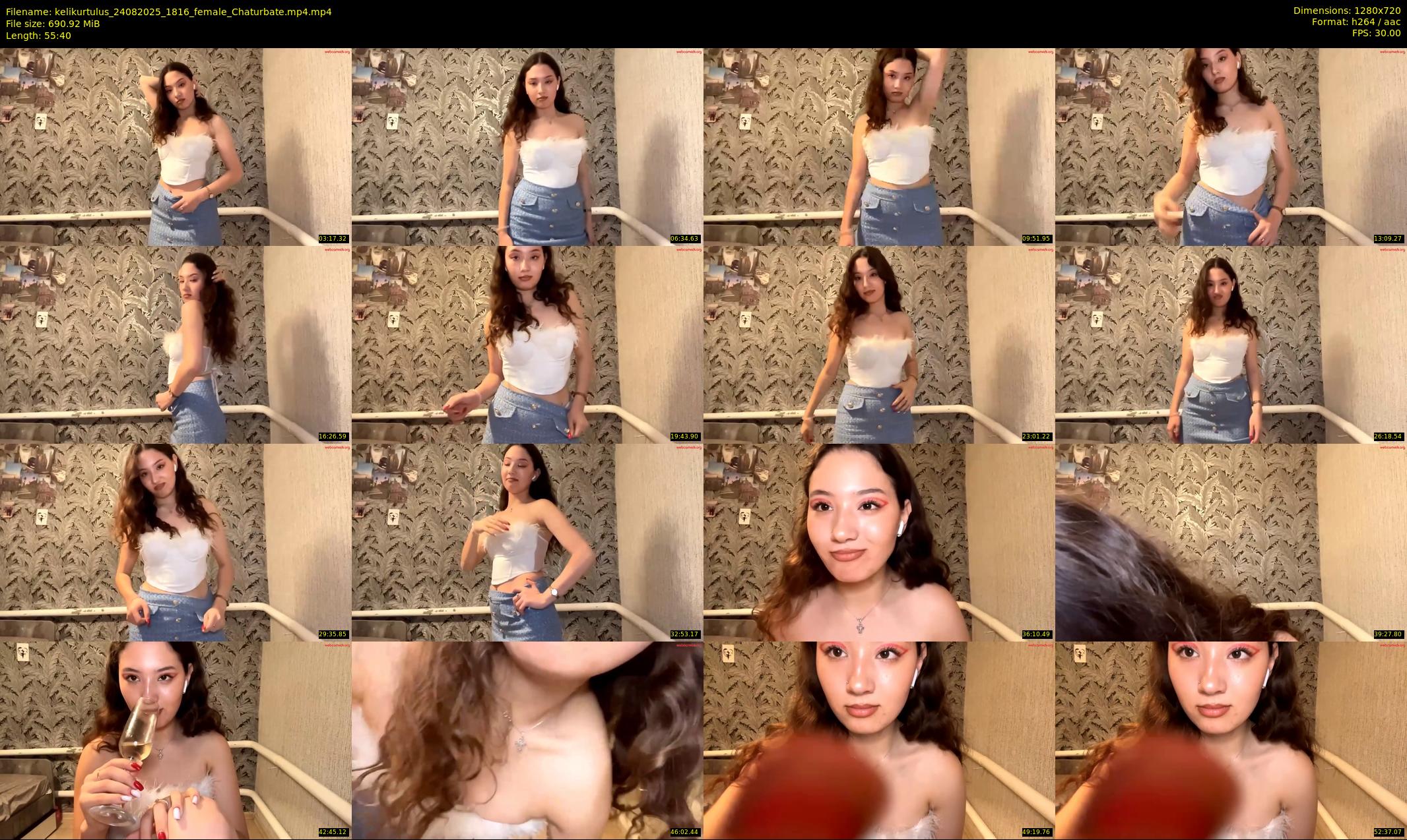 kelikurtulus — 56 minute Chaturbate female cam show recording, 720p, Aug 24, 2025