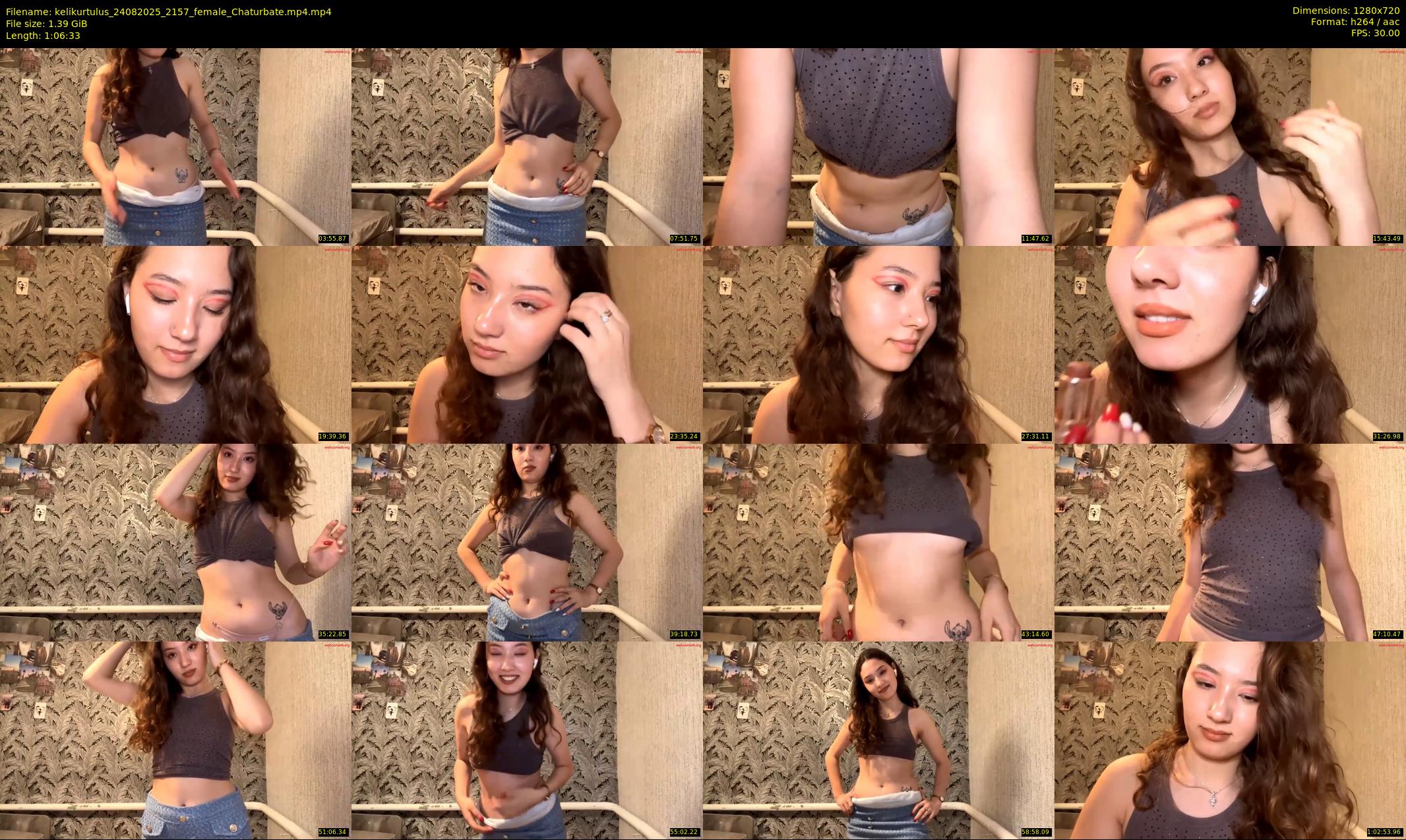 kelikurtulus — 67 minute Chaturbate female cam show recording, 720p, Aug 24, 2025