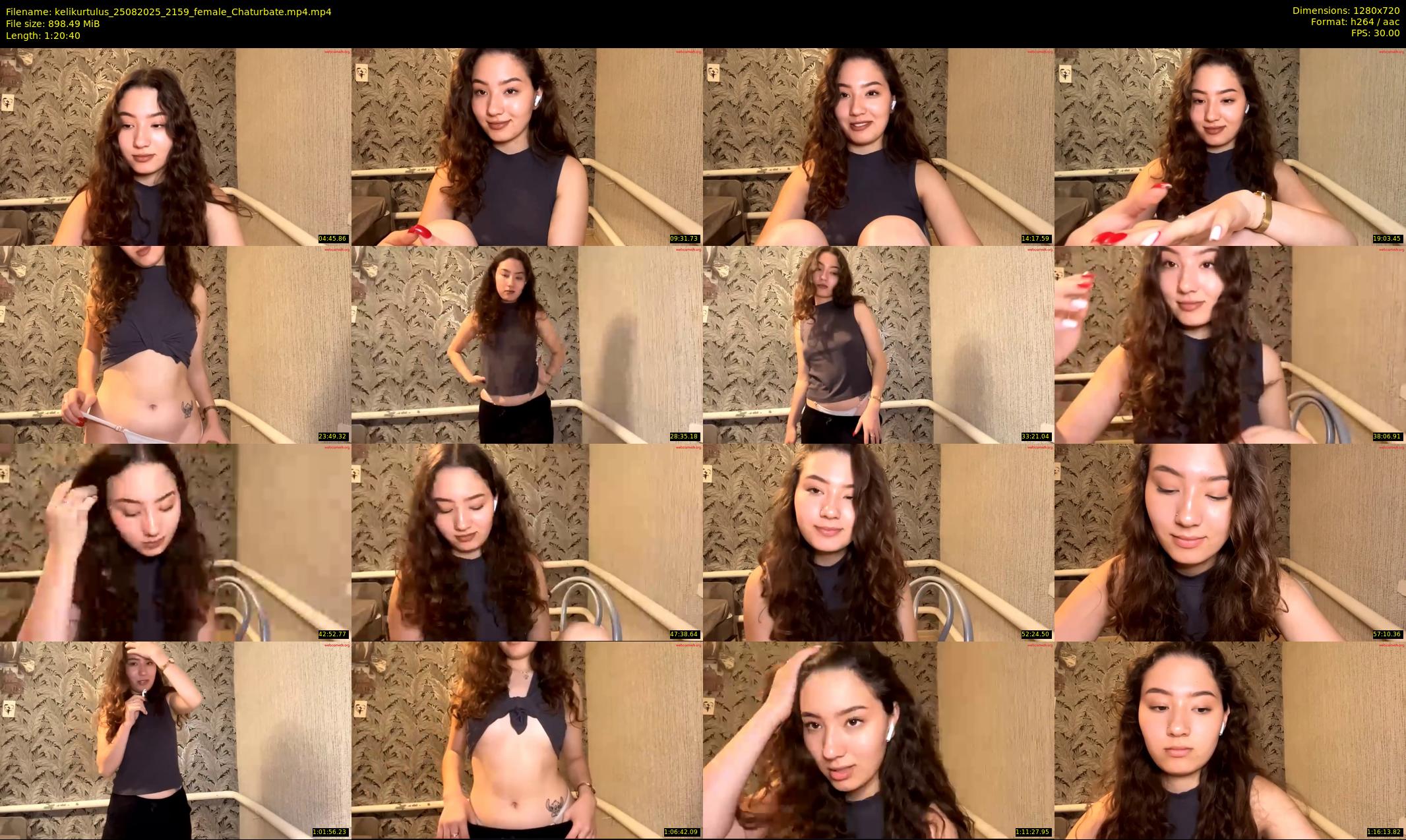 kelikurtulus — 81 minute Chaturbate female cam show recording, 720p, Aug 25, 2025