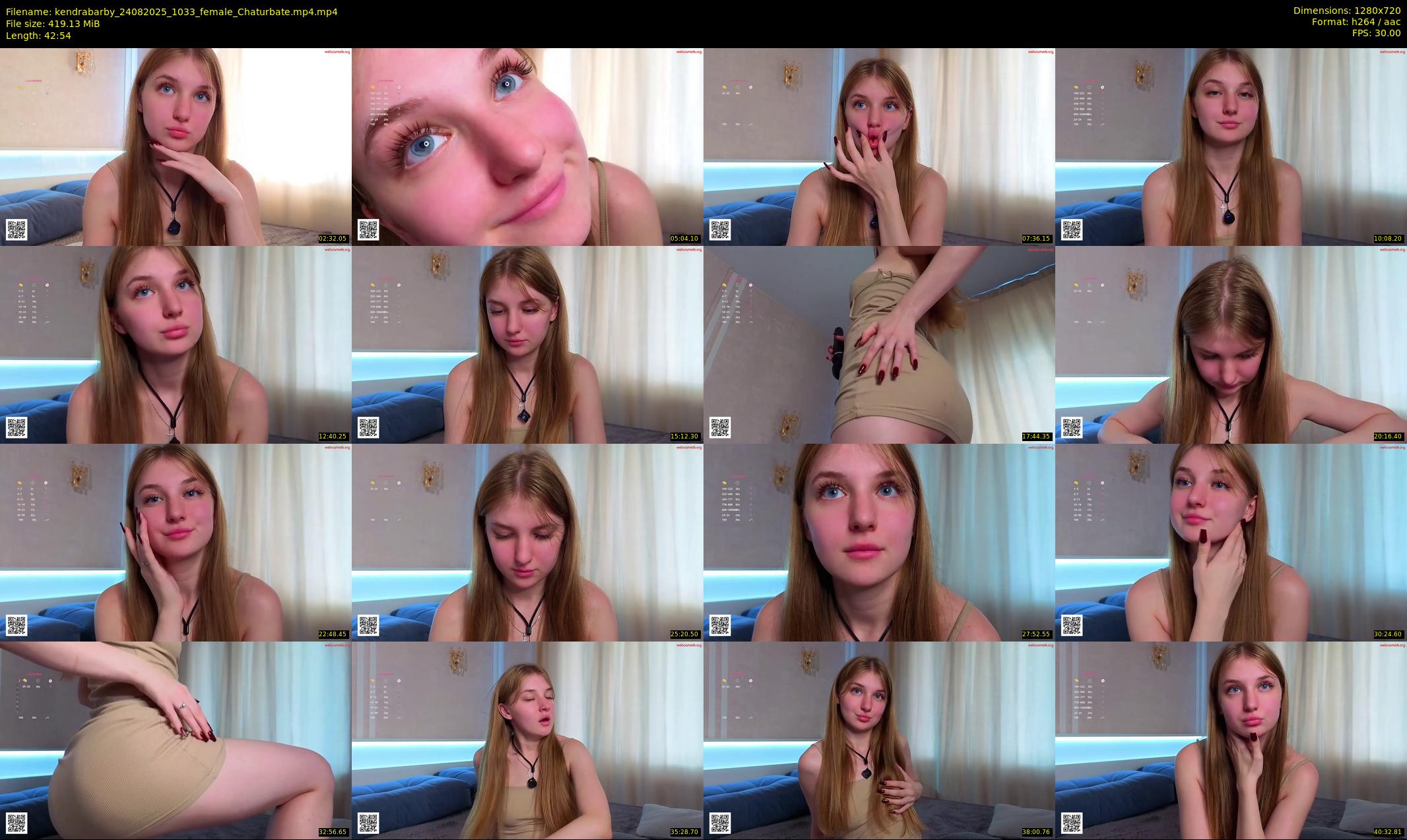 kendrabarby — 43 minute Chaturbate female cam show recording, 720p, Aug 24, 2025