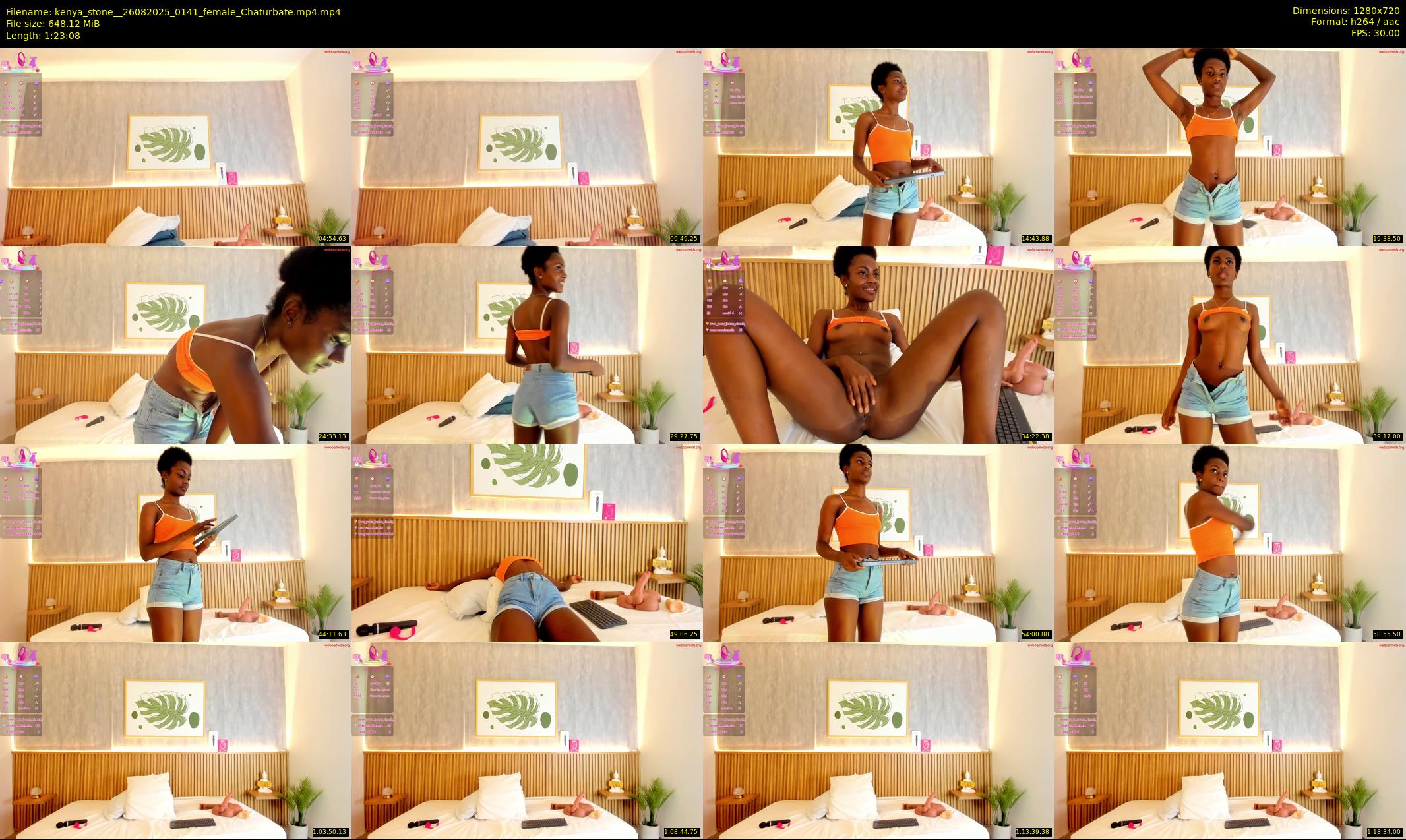 kenya_stone_ — 84 minute Chaturbate female cam show recording, 720p, Aug 26, 2025