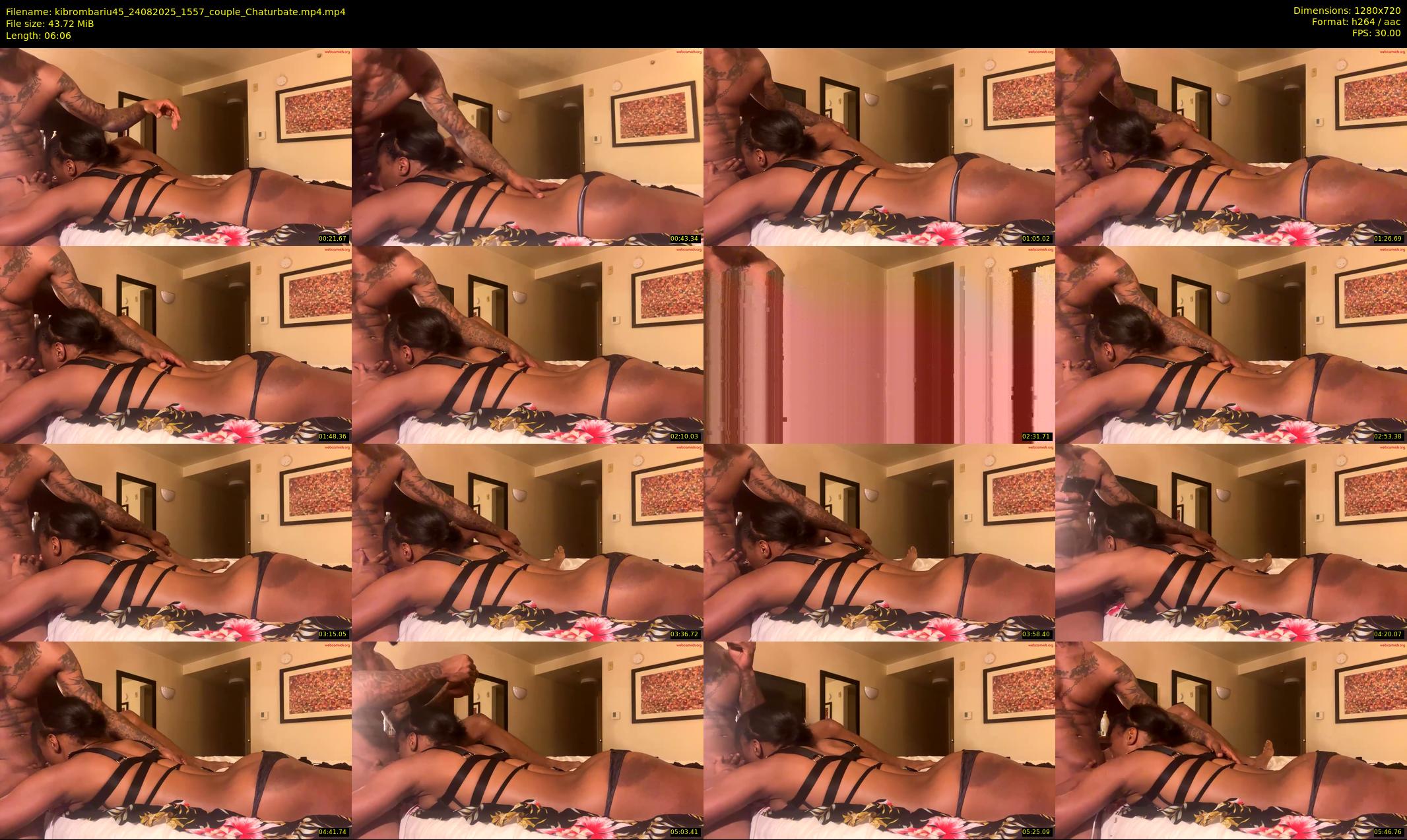 kibrombariu45 — 7 minute Chaturbate couple cam show recording, 720p, Aug 24, 2025