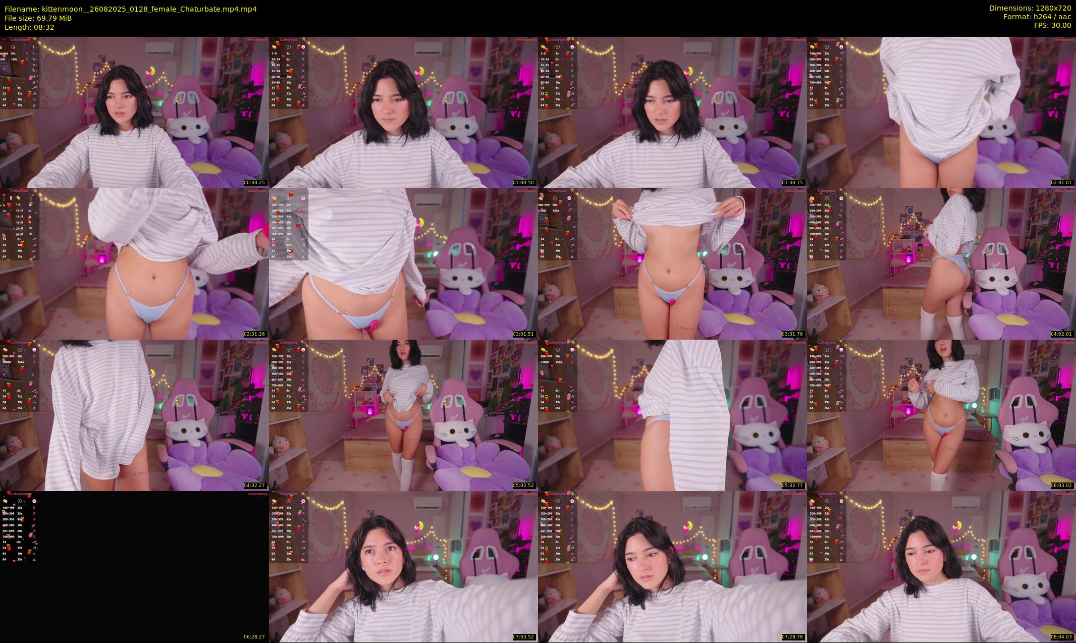 kittenmoon_ — 9 minute Chaturbate female cam show recording, 720p, Aug 26, 2025