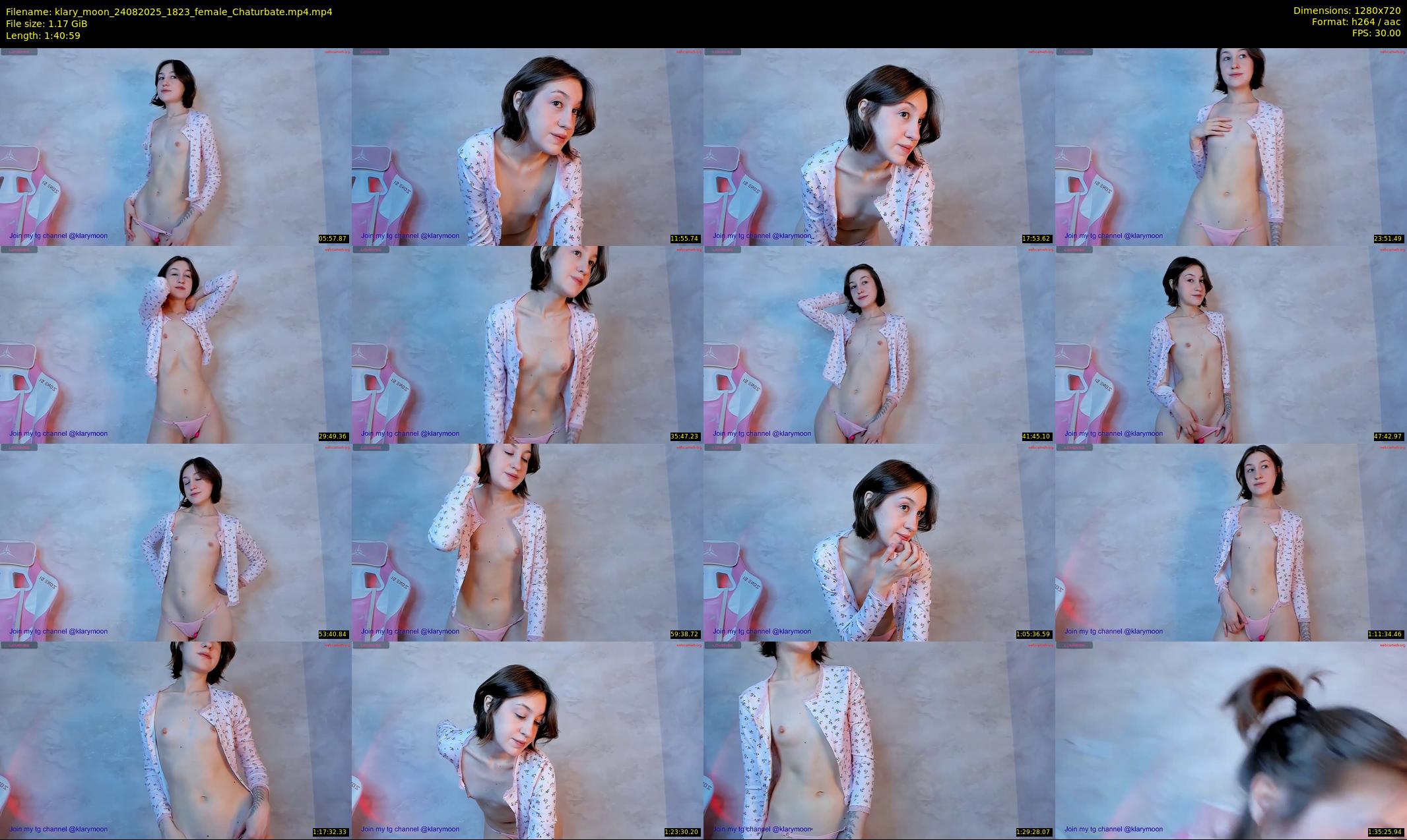 klary_moon — 101 minute Chaturbate female cam show recording, 720p, Aug 24, 2025