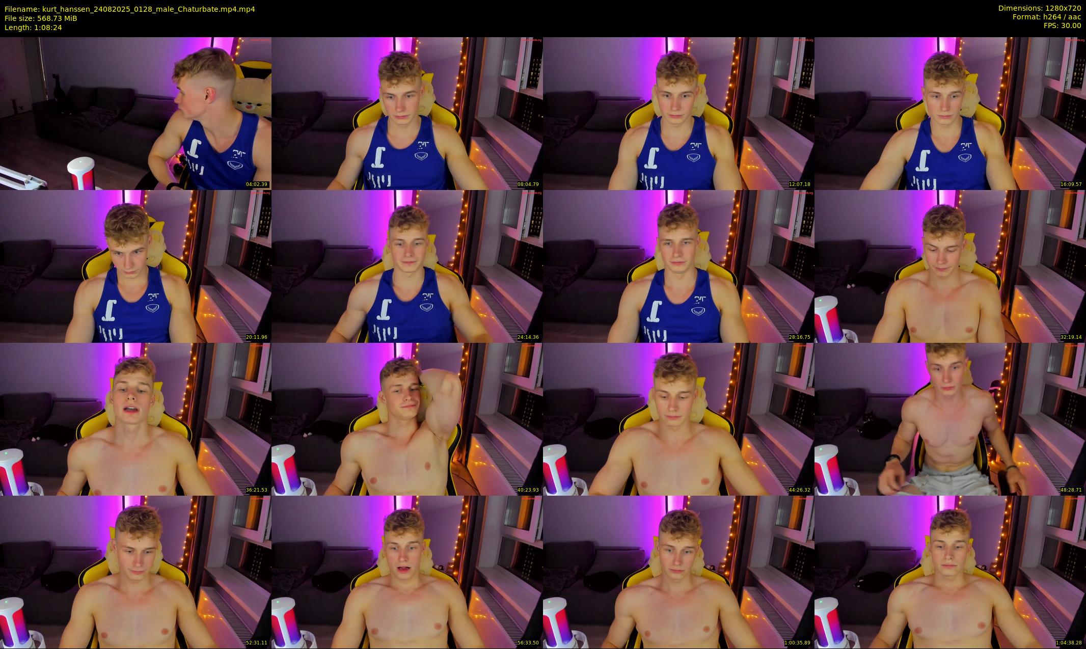 kurt_hanssen — 69 minute Chaturbate male cam show recording, 720p, Aug 24, 2025