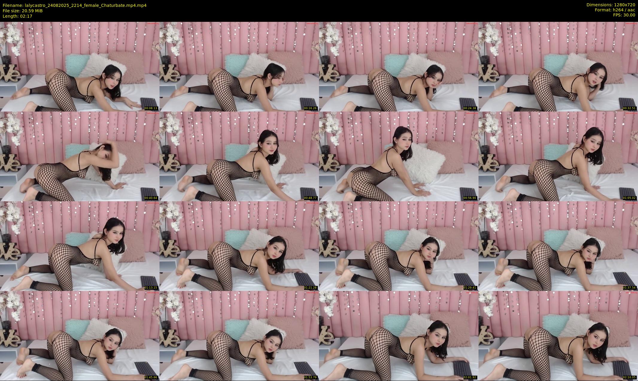 lalycastro — 3 minute Chaturbate female cam show recording, 720p, Aug 24, 2025