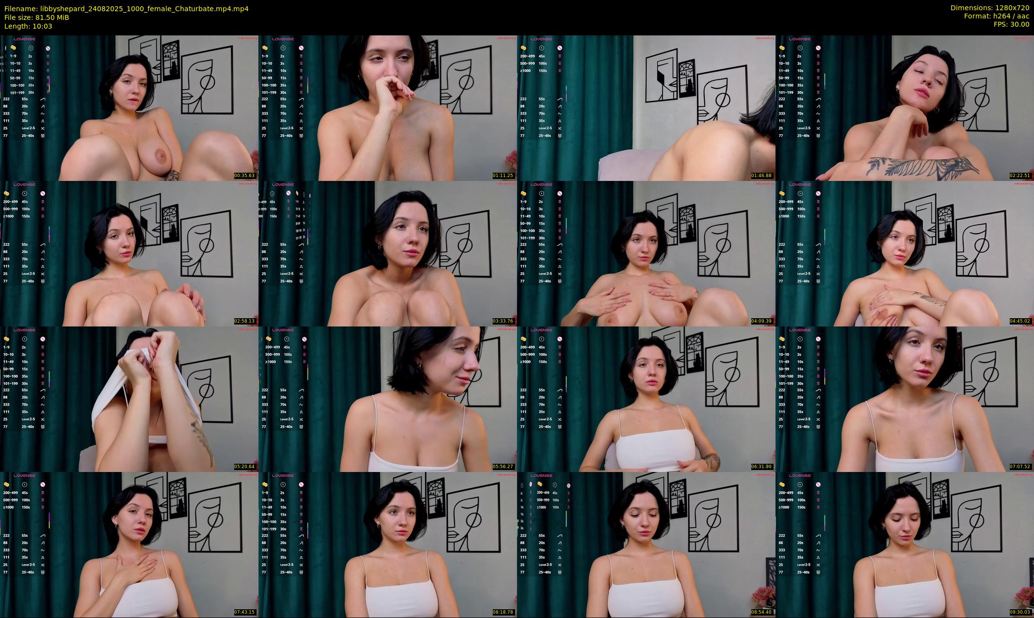 libbyshepard — 11 minute Chaturbate female cam show recording, 720p, Aug 24, 2025