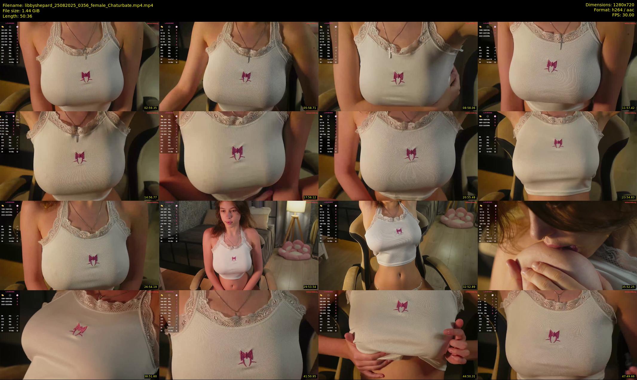 libbyshepard — 51 minute Chaturbate female cam show recording, 720p, Aug 25, 2025