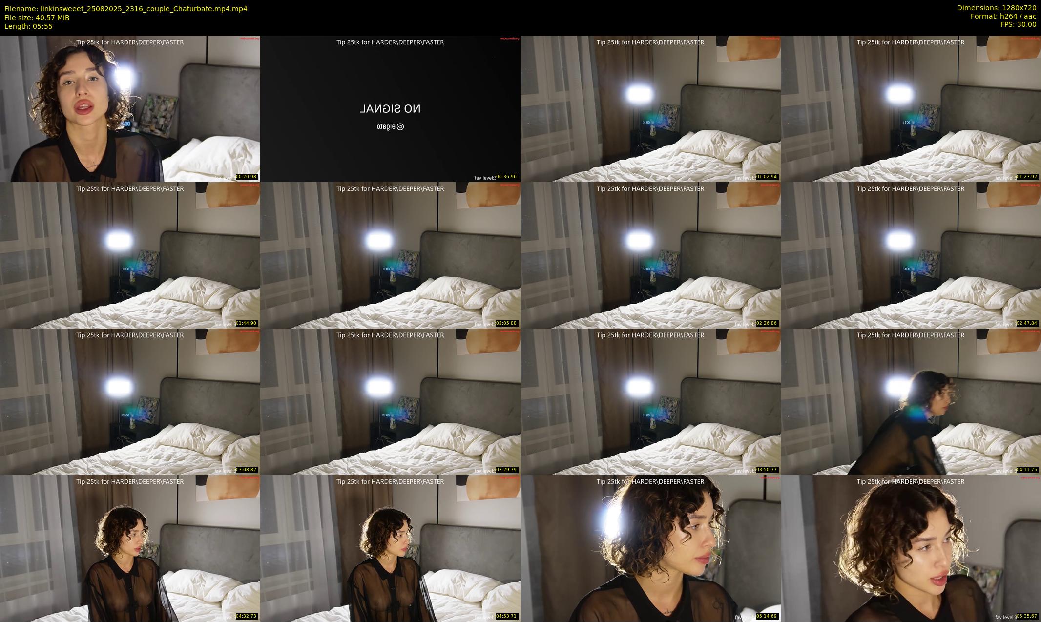linkinsweeet — 6 minute Chaturbate couple cam show recording, 720p, Aug 25, 2025