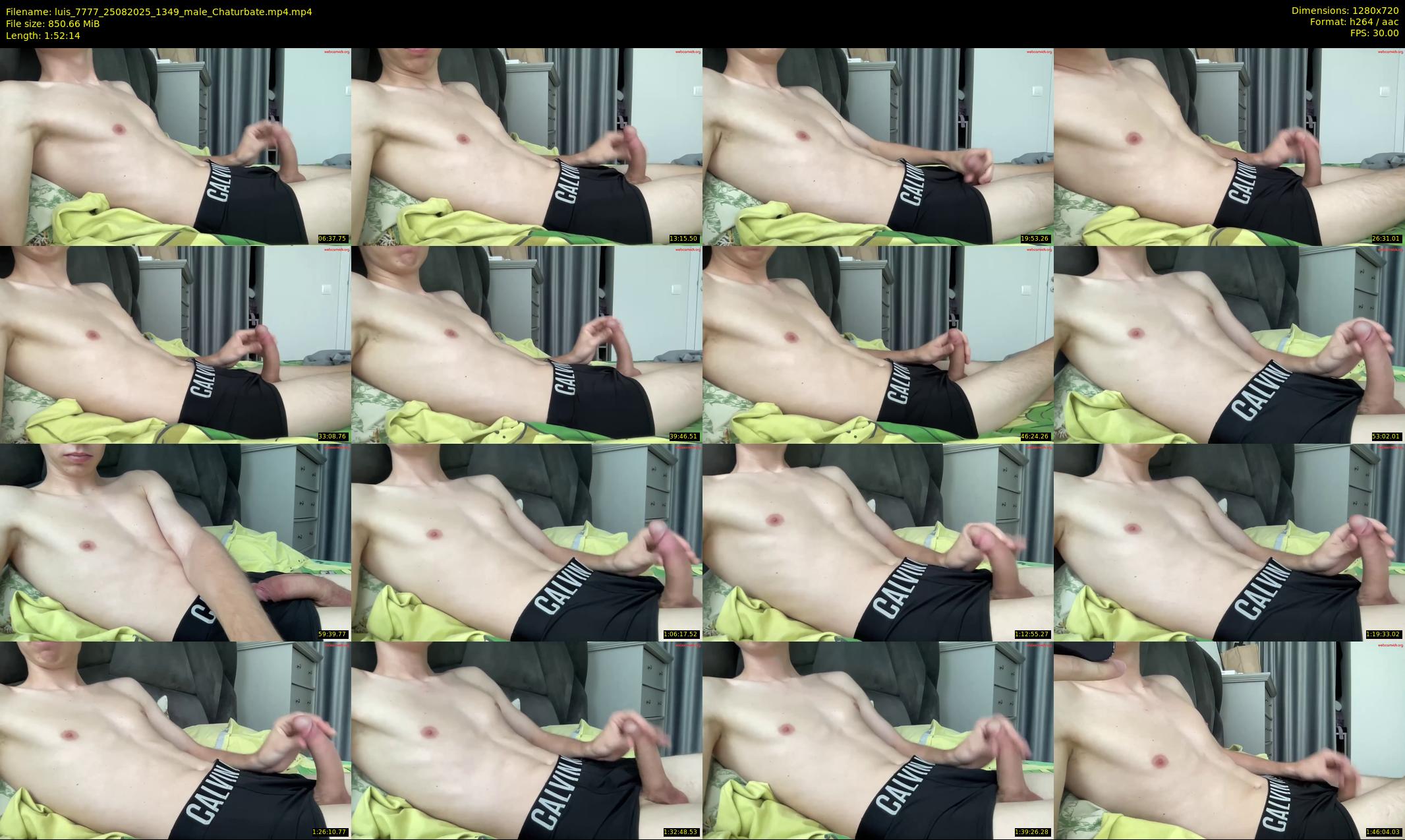 luis_7777 — 113 minute Chaturbate male cam show recording, 720p, Aug 25, 2025