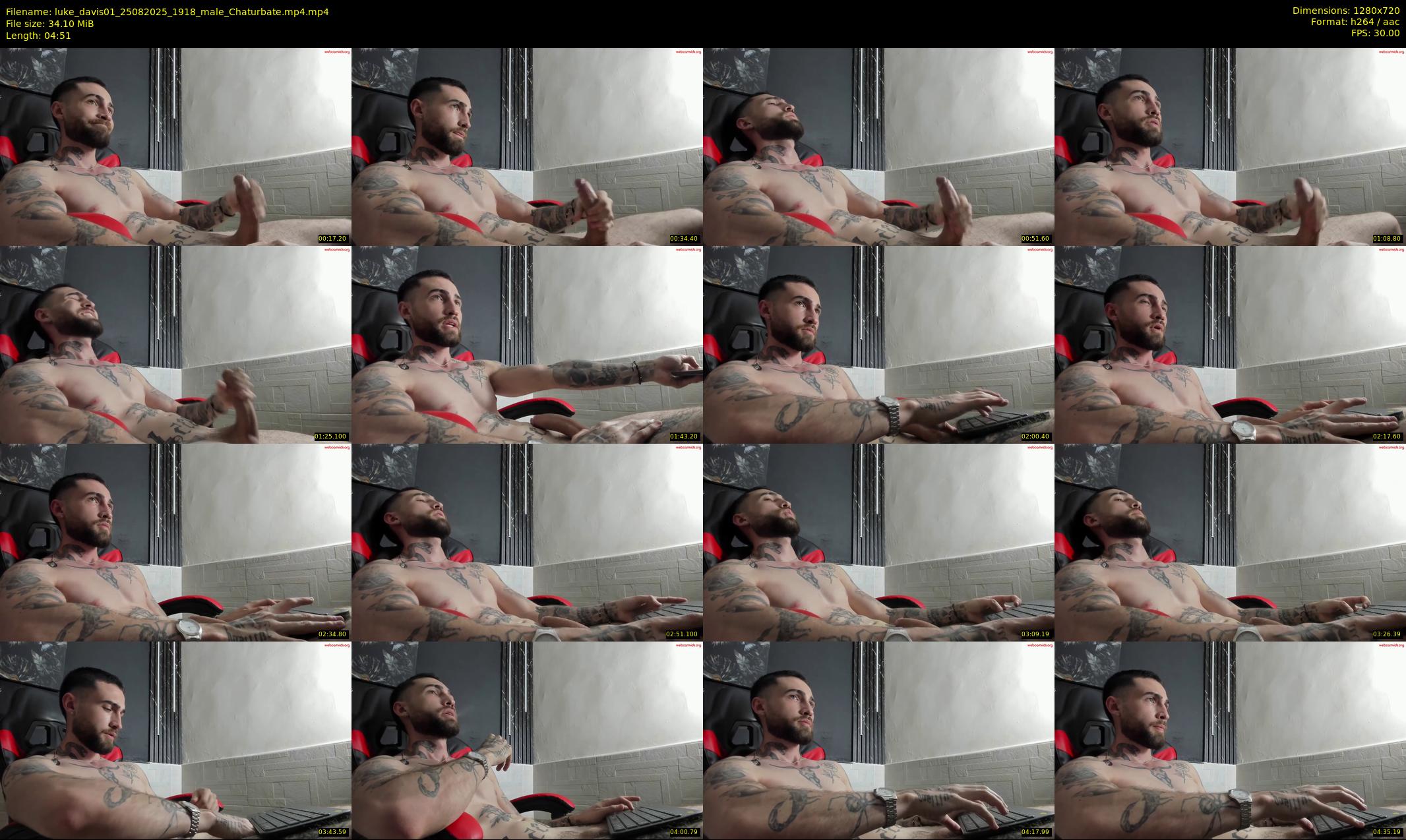 luke_davis01 — 5 minute Chaturbate male cam show recording, 720p, Aug 25, 2025
