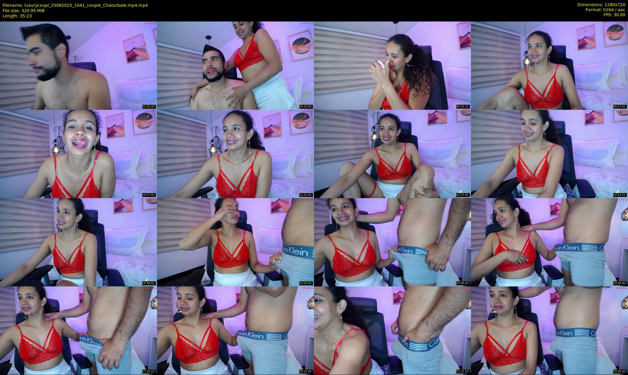 luxurycoupl — 36 minute Chaturbate couple cam show recording, 720p, Aug 25, 2025