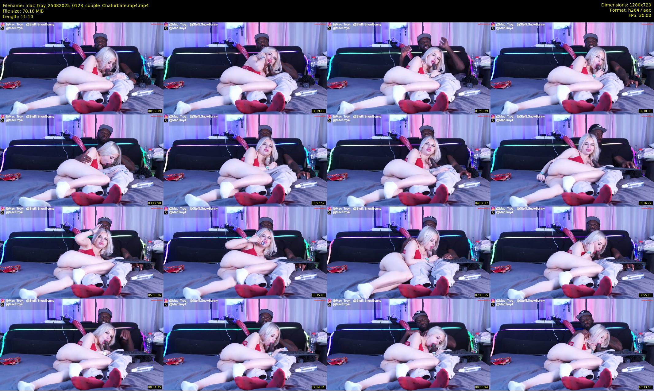 mac_troy — 12 minute Chaturbate couple cam show recording, 720p, Aug 25, 2025