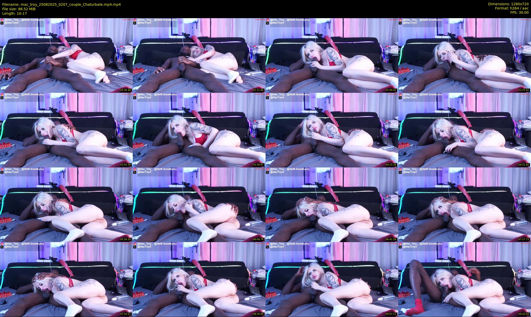 mac_troy — 11 minute Chaturbate couple cam show recording, 720p, Aug 25, 2025