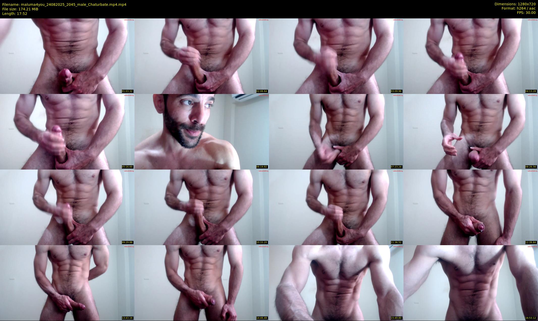 maluma4you — 18 minute Chaturbate male cam show recording, 720p, Aug 24, 2025