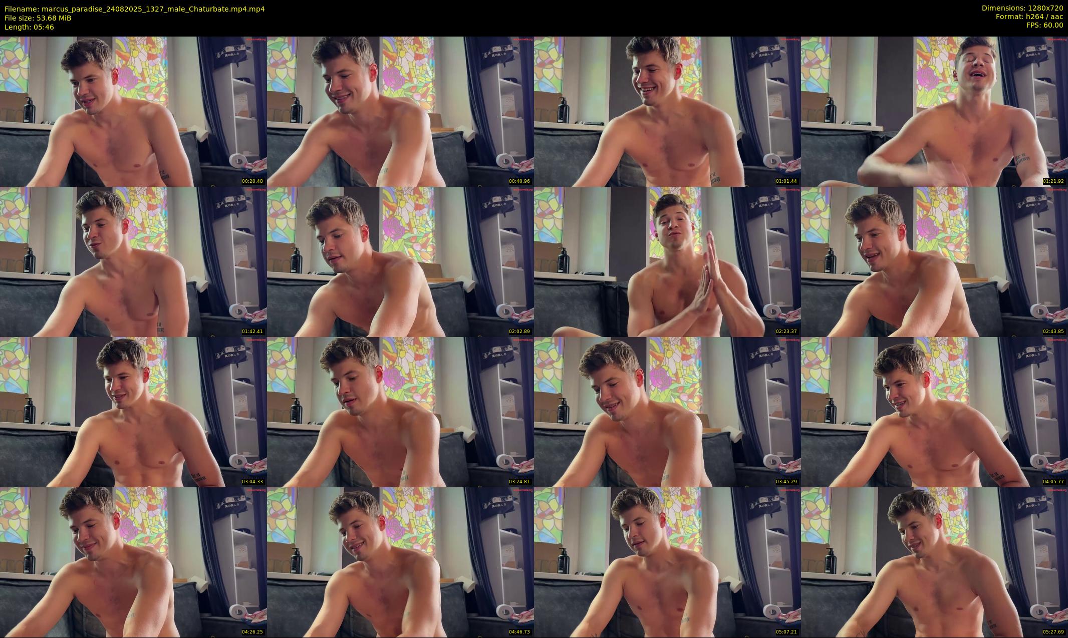 marcus_paradise — 6 minute Chaturbate male cam show recording, 720p, Aug 24, 2025