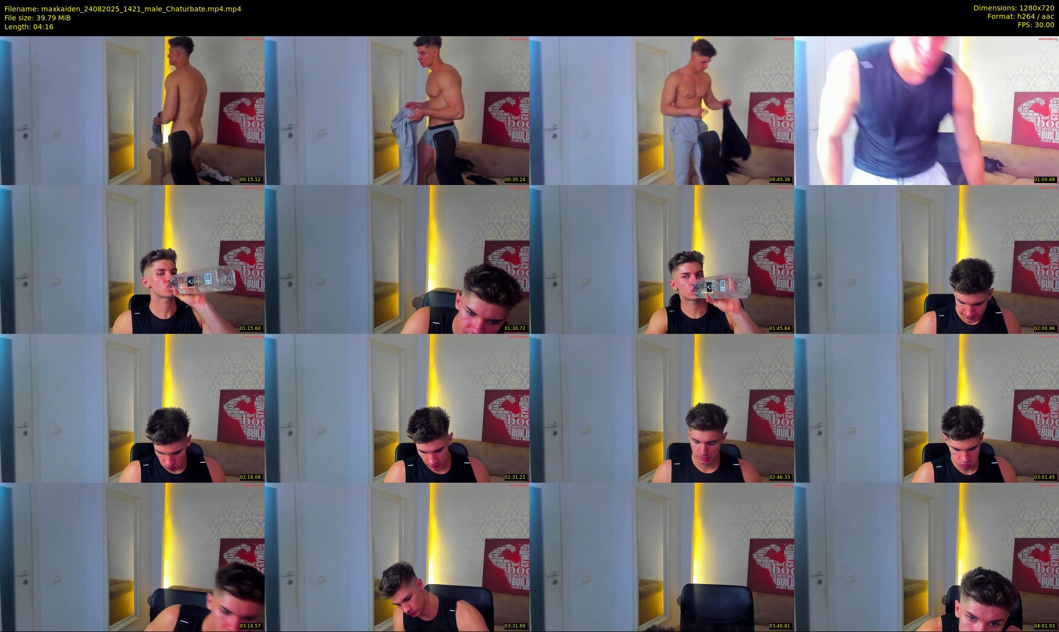 maxkaiden — 5 minute Chaturbate male cam show recording, 720p, Aug 24, 2025
