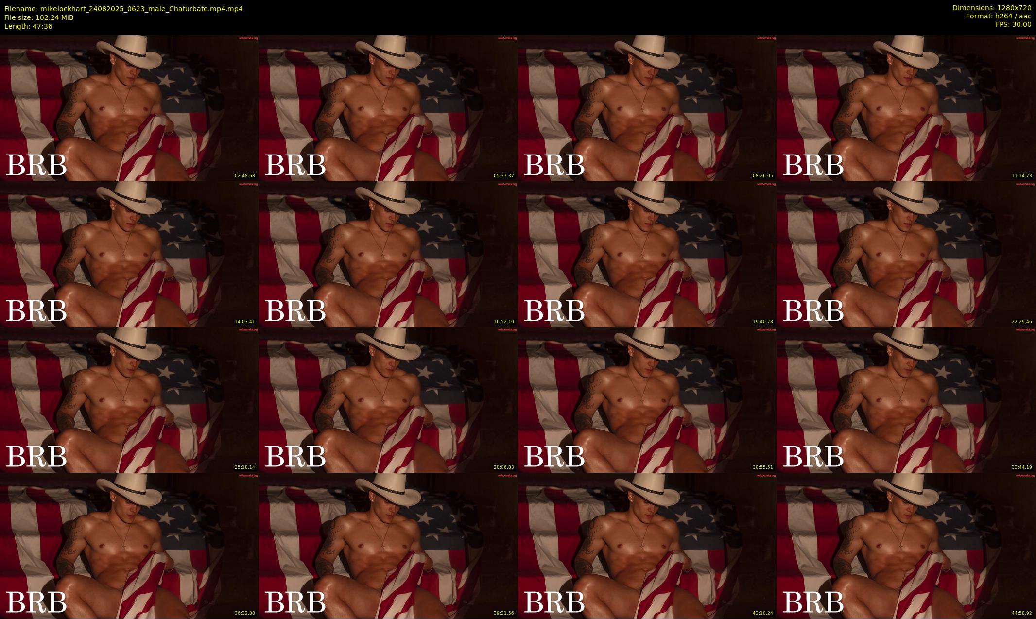 mikelockhart — 48 minute Chaturbate male cam show recording, 720p, Aug 24, 2025