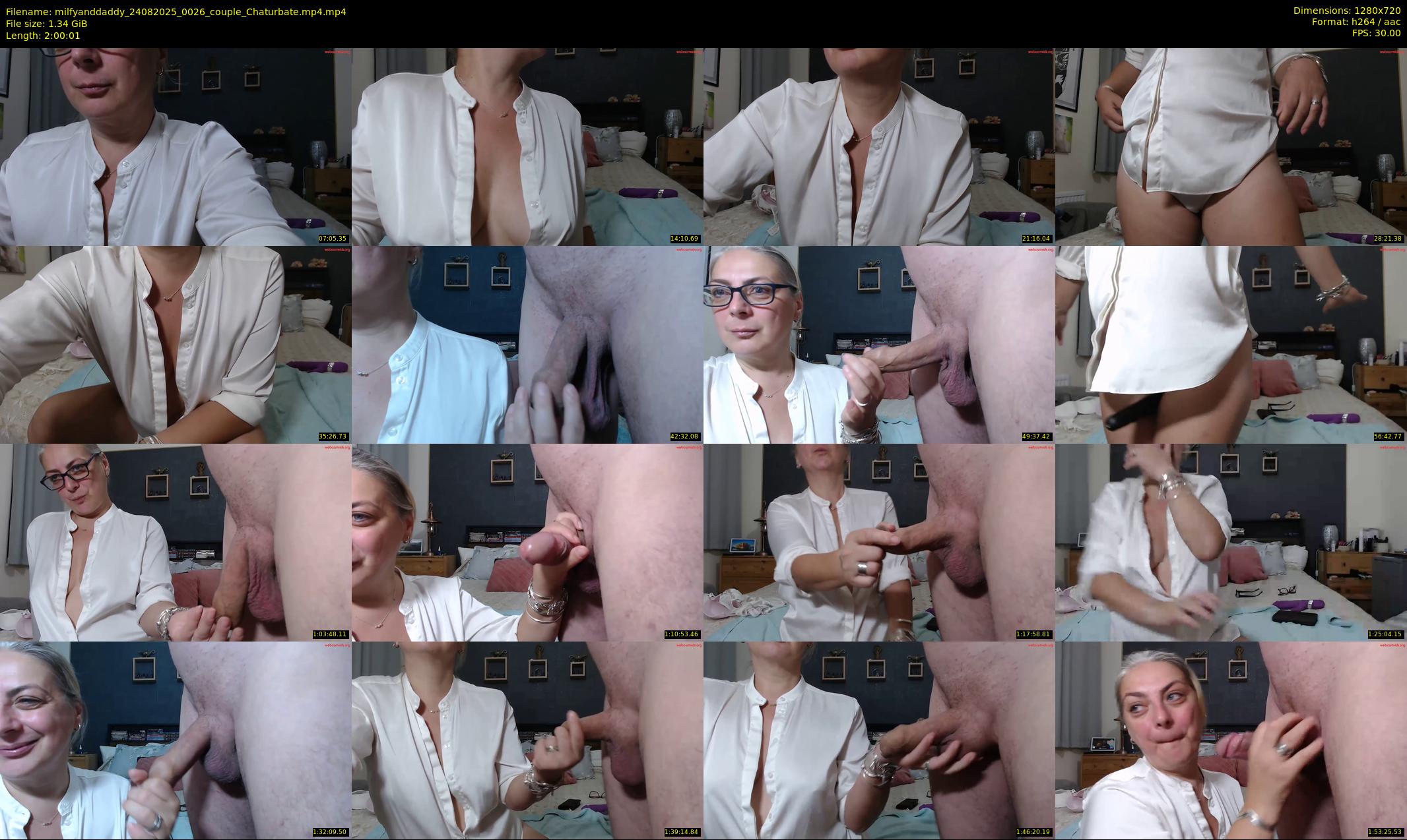 milfyanddaddy — 121 minute Chaturbate couple cam show recording, 720p, Aug 24, 2025