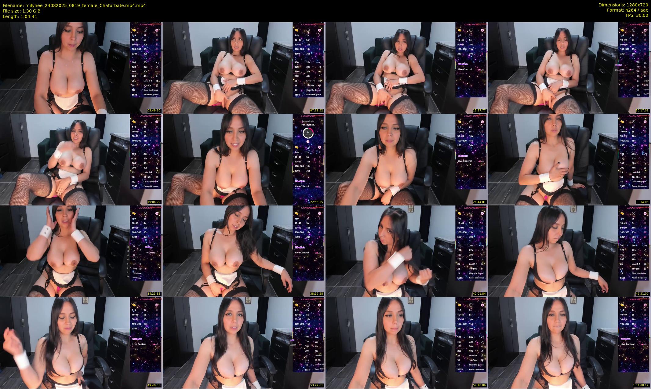 milynee — 65 minute Chaturbate female cam show recording, 720p, Aug 24, 2025