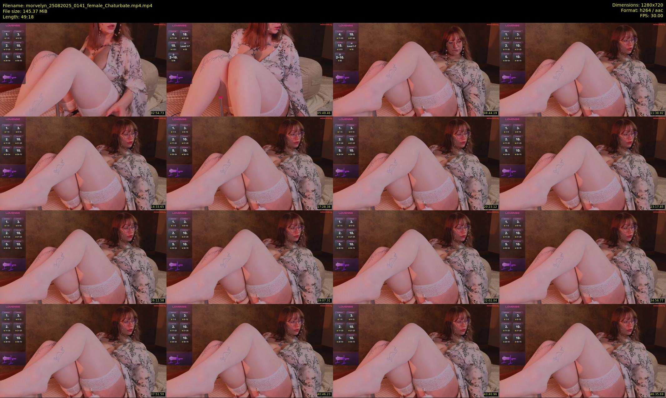 morvelyn — 50 minute Chaturbate female cam show recording, 720p, Aug 25, 2025