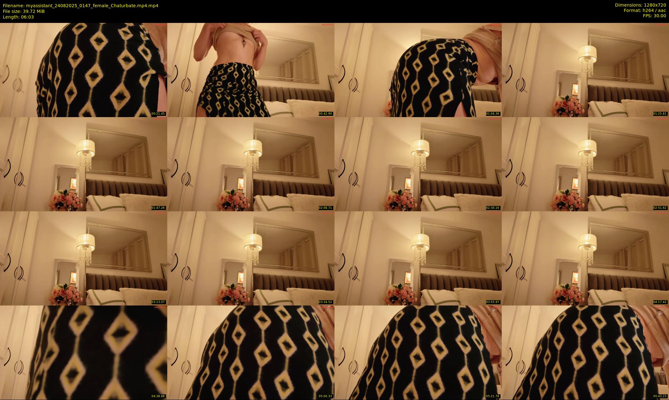 myassistant — 7 minute Chaturbate female cam show recording, 720p, Aug 24, 2025