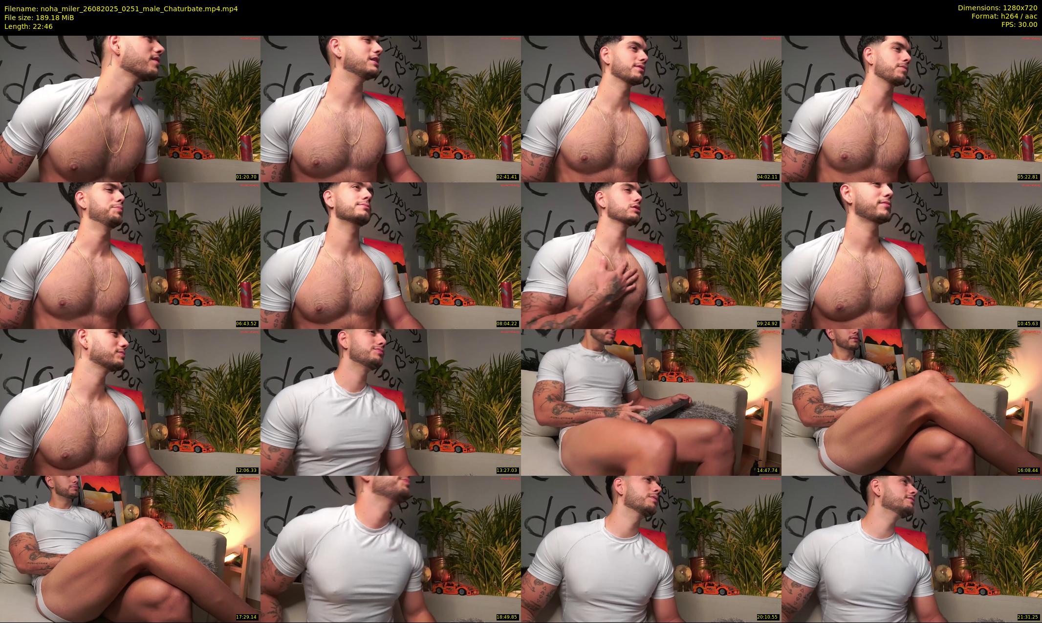 noha_miler — 23 minute Chaturbate male cam show recording, 720p, Aug 26, 2025
