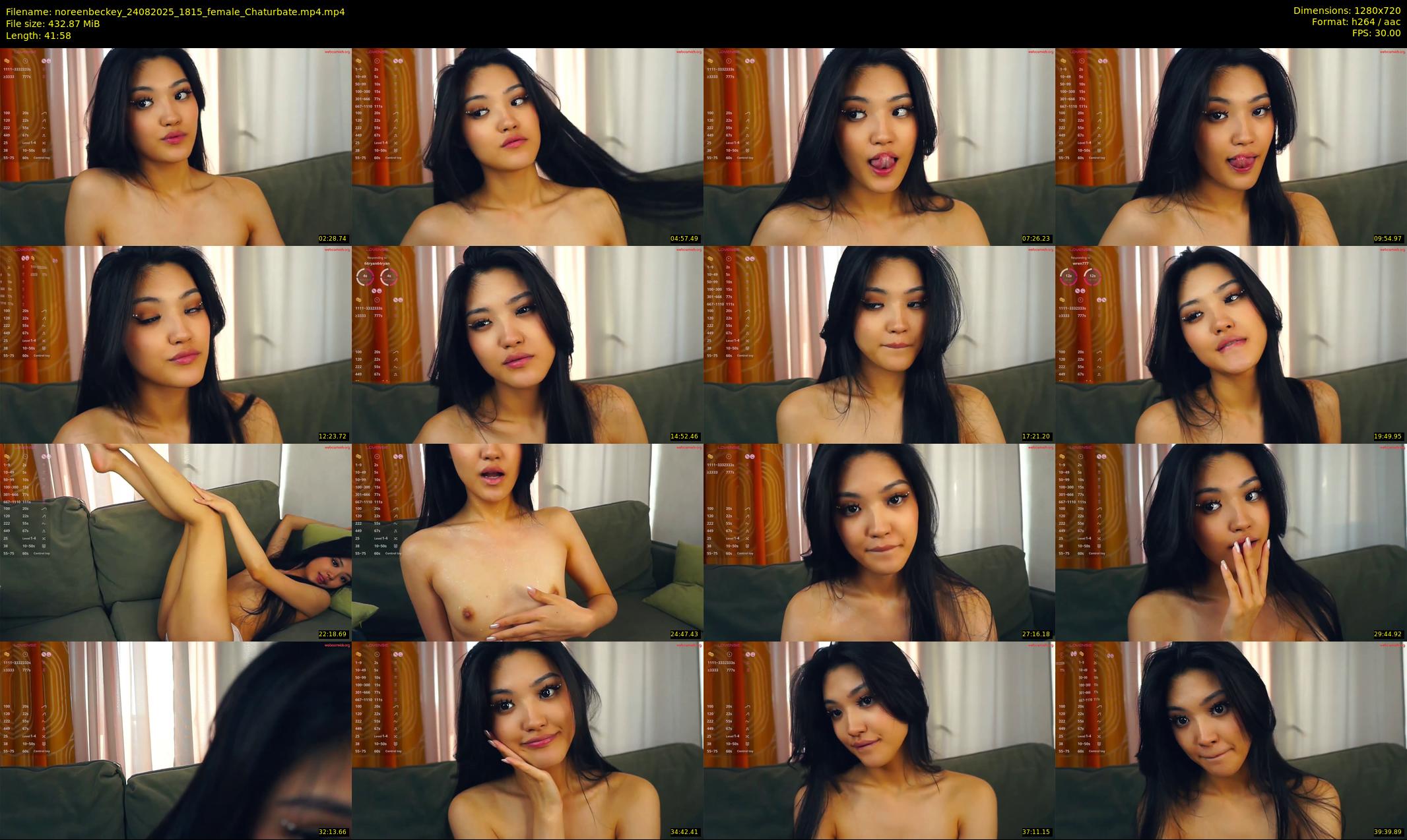 noreenbeckey — 42 minute Chaturbate female cam show recording, 720p, Aug 24, 2025