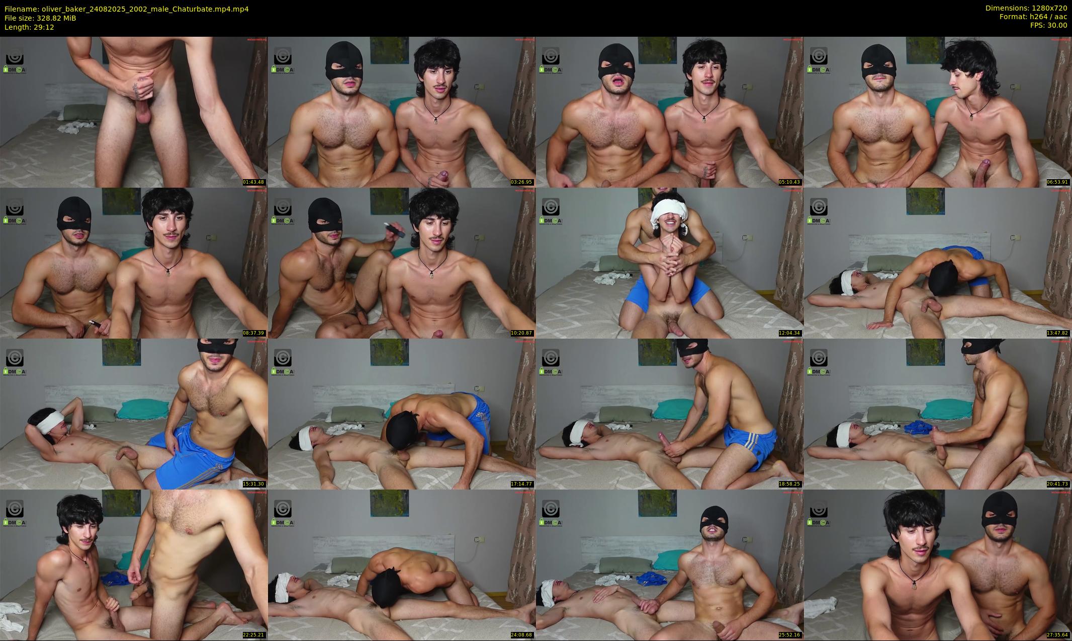 oliver_baker — 30 minute Chaturbate male cam show recording, 720p, Aug 24, 2025