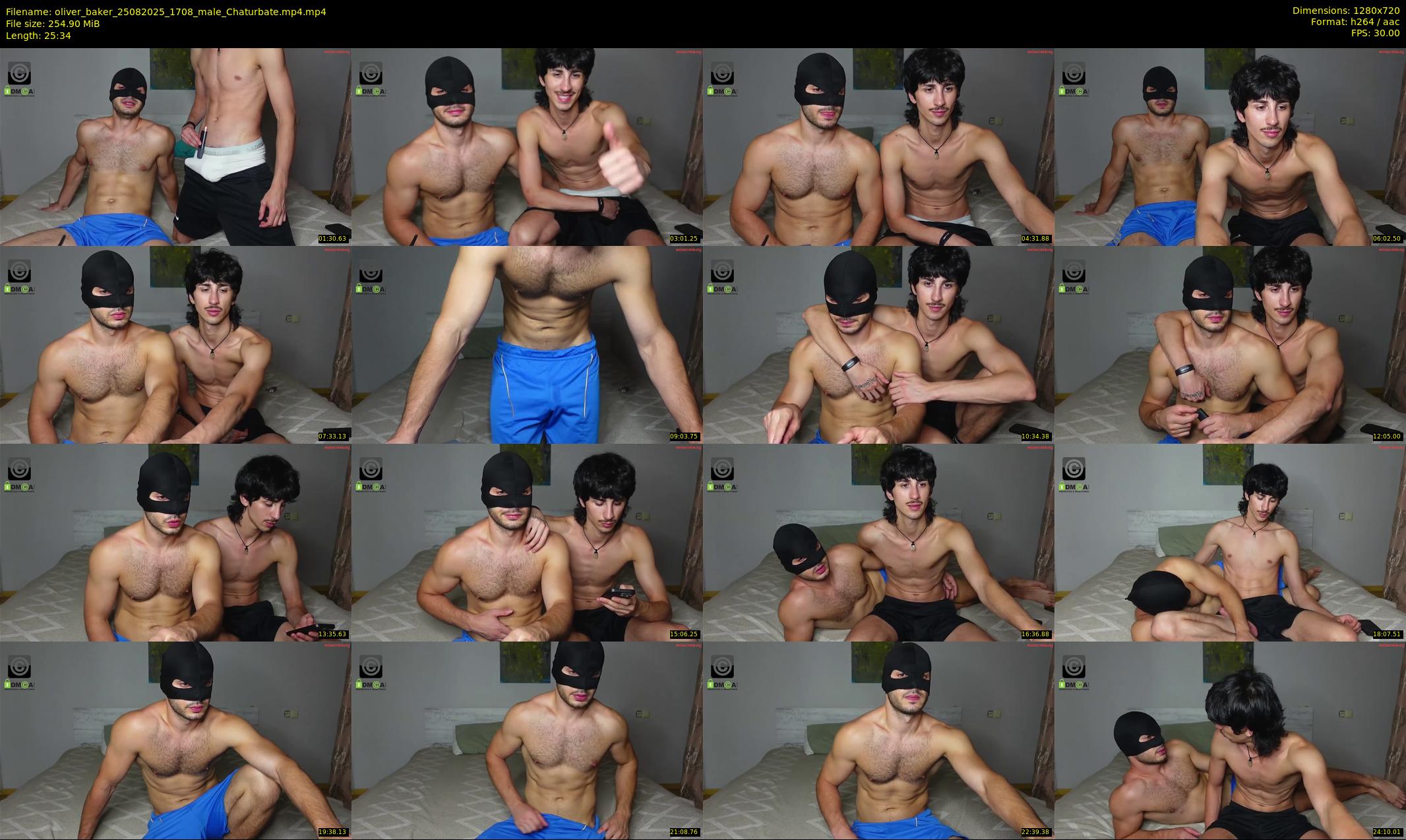 oliver_baker — 26 minute Chaturbate male cam show recording, 720p, Aug 25, 2025