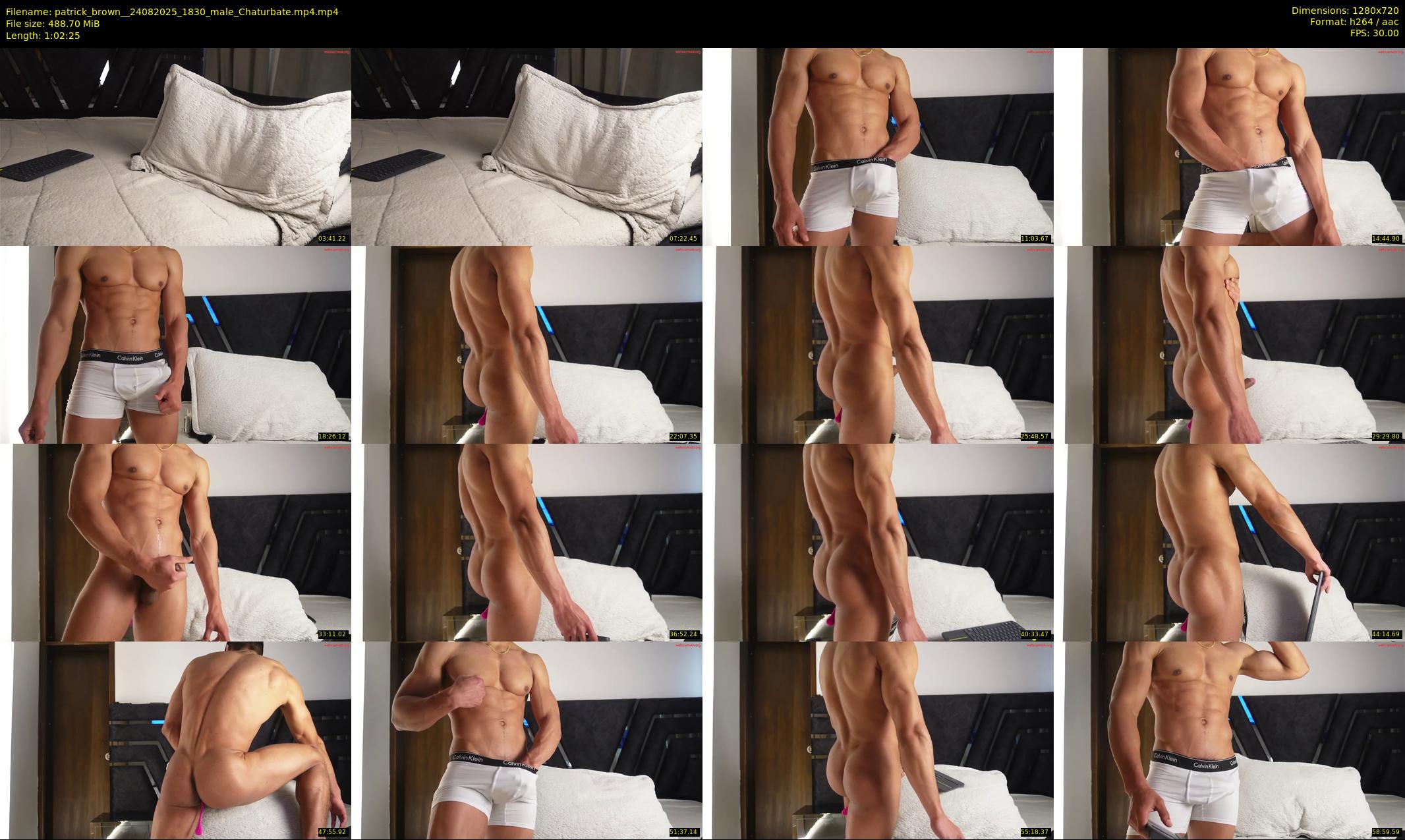 patrick_brown_ — 63 minute Chaturbate male cam show recording, 720p, Aug 24, 2025