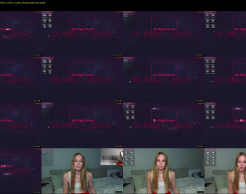 peachcreamcouple — 5 minute Chaturbate couple cam show recording, 720p, Aug 24, 2025