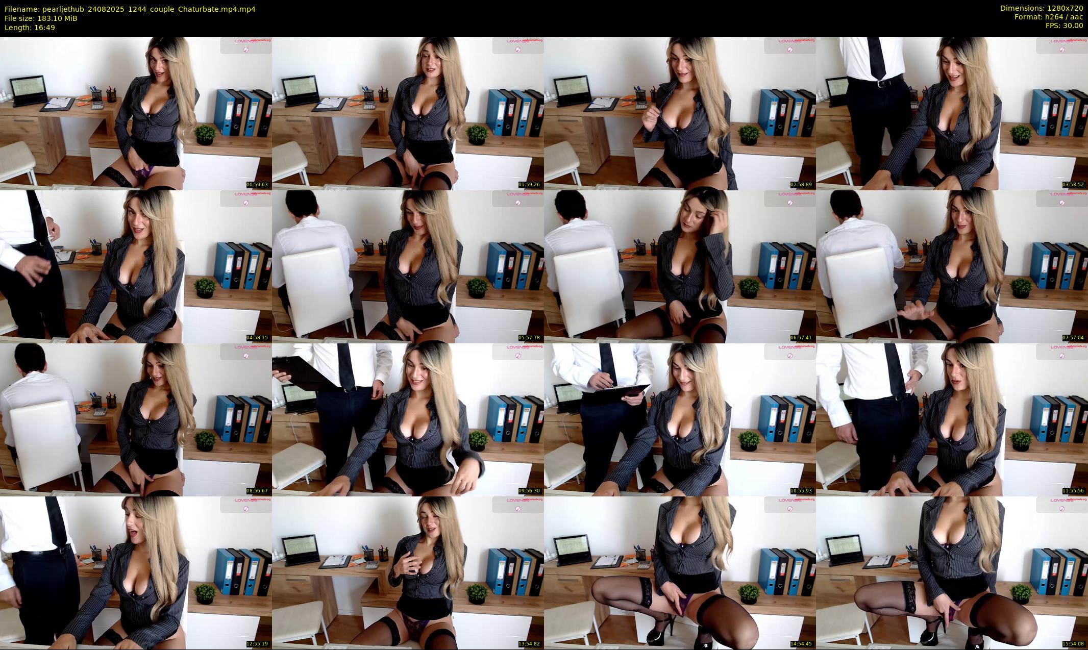 pearljethub — 17 minute Chaturbate couple cam show recording, 720p, Aug 24, 2025