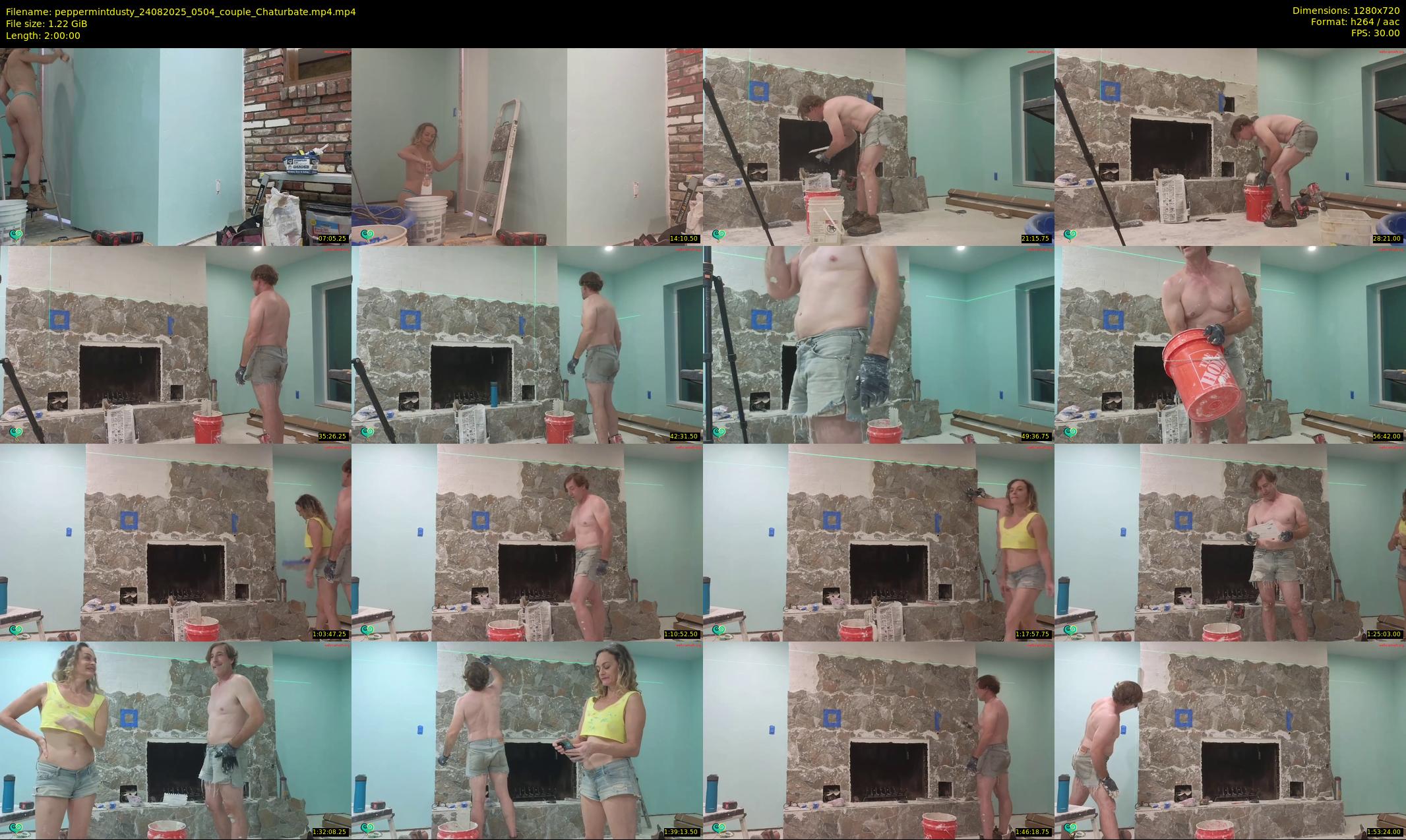 peppermintdusty — 120 minute Chaturbate couple cam show recording, 720p, Aug 24, 2025