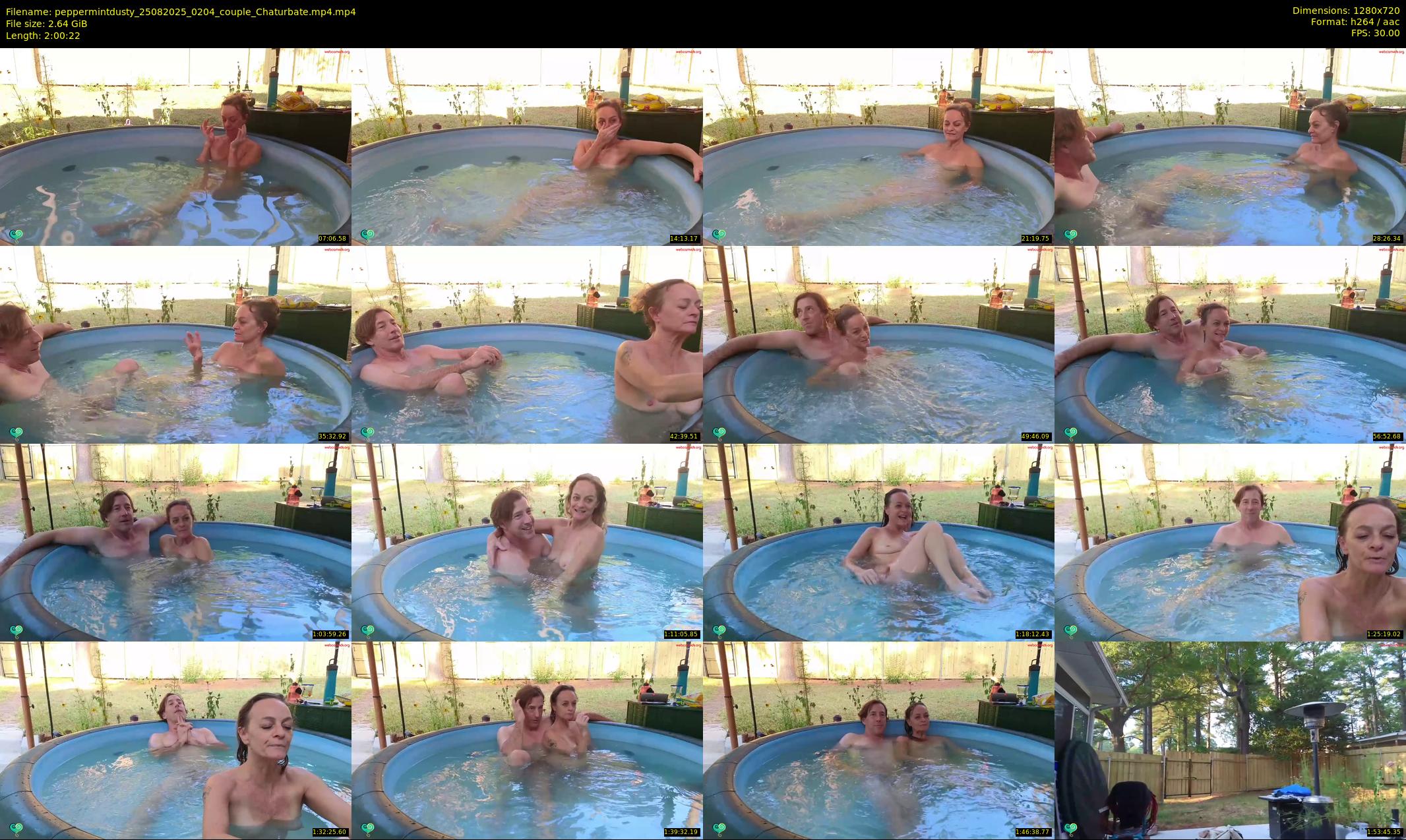 peppermintdusty — 121 minute Chaturbate couple cam show recording, 720p, Aug 25, 2025