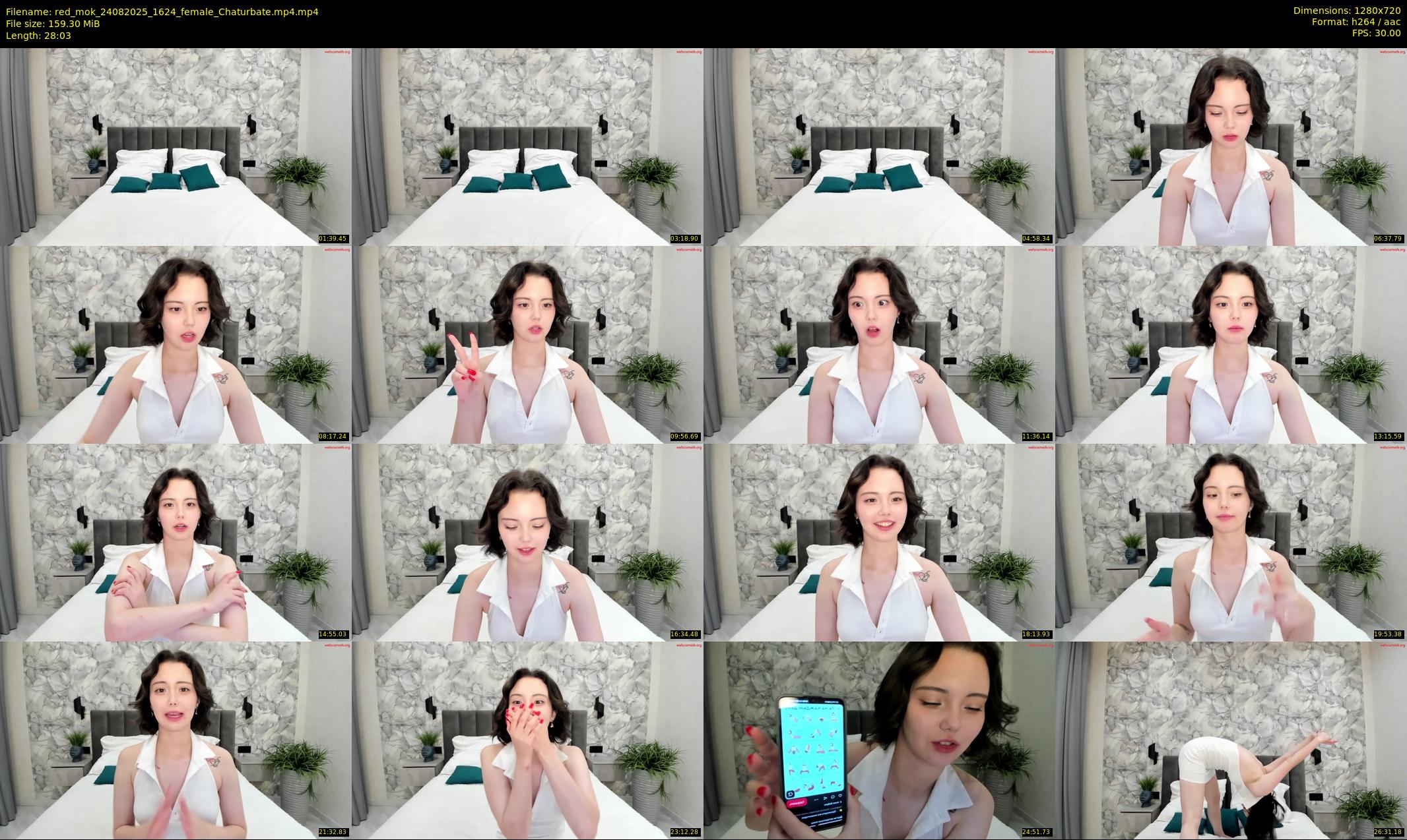 red_mok — 29 minute Chaturbate female cam show recording, 720p, Aug 24, 2025
