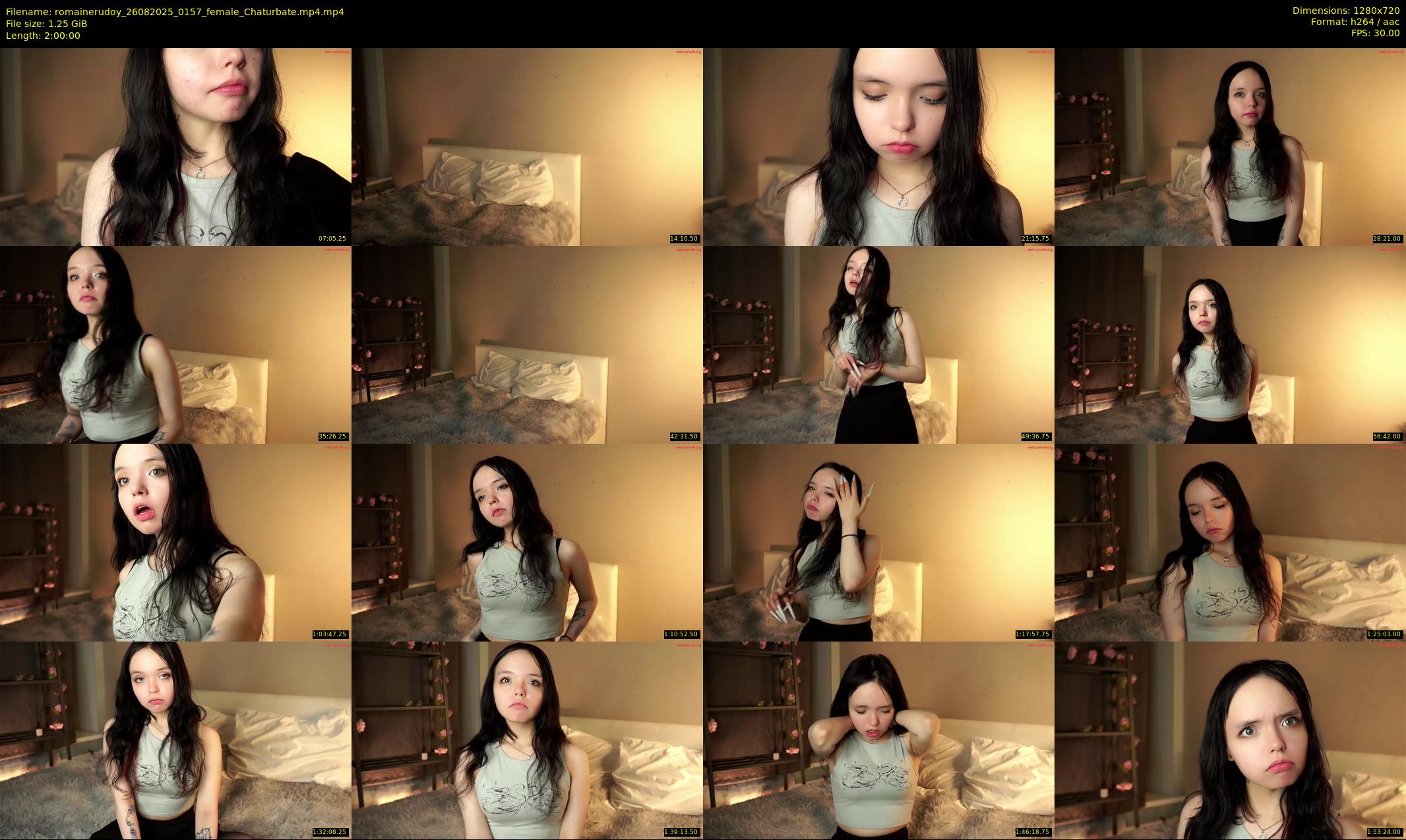 romainerudoy — 120 minute Chaturbate female cam show recording, 720p, Aug 26, 2025