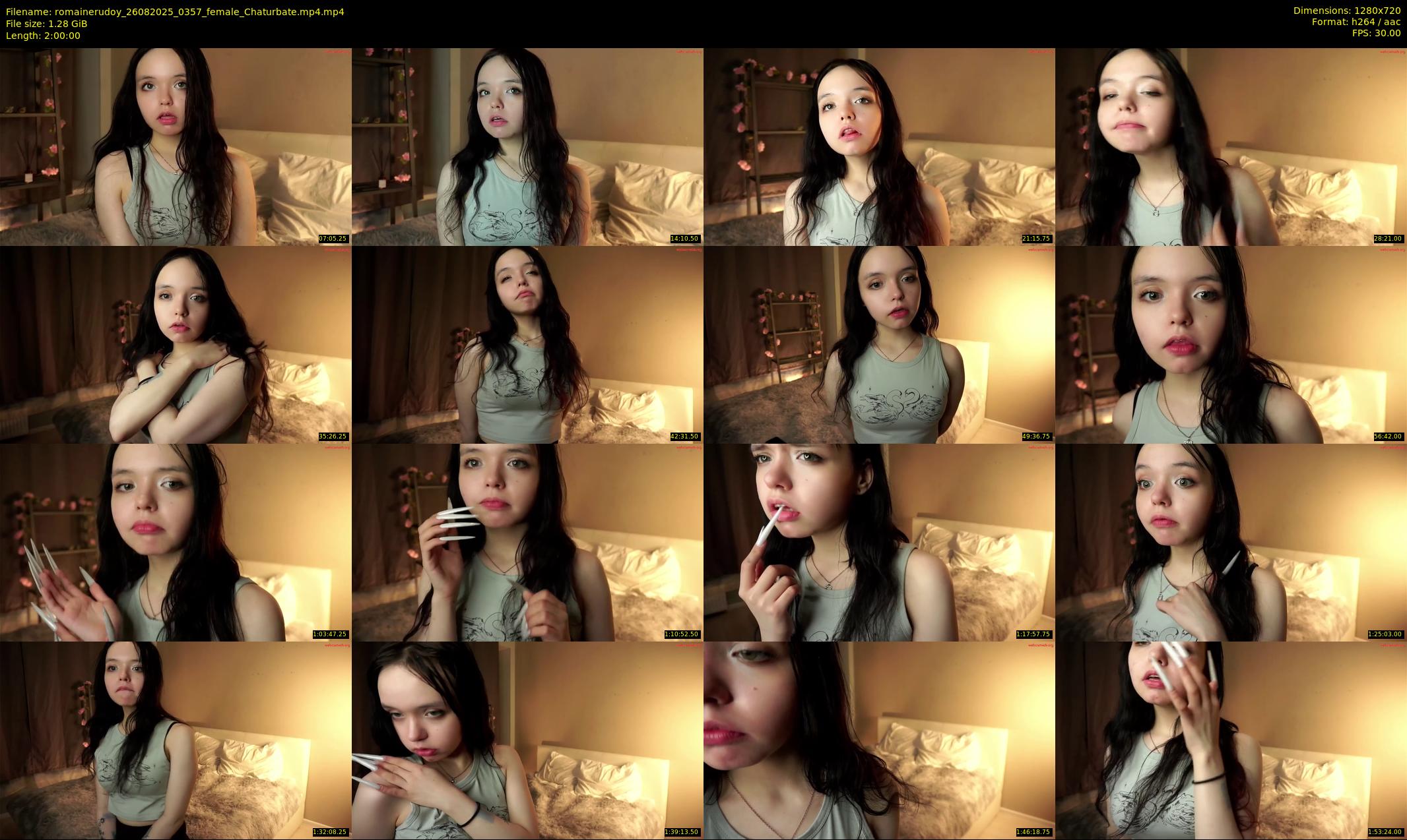 romainerudoy — 120 minute Chaturbate female cam show recording, 720p, Aug 26, 2025
