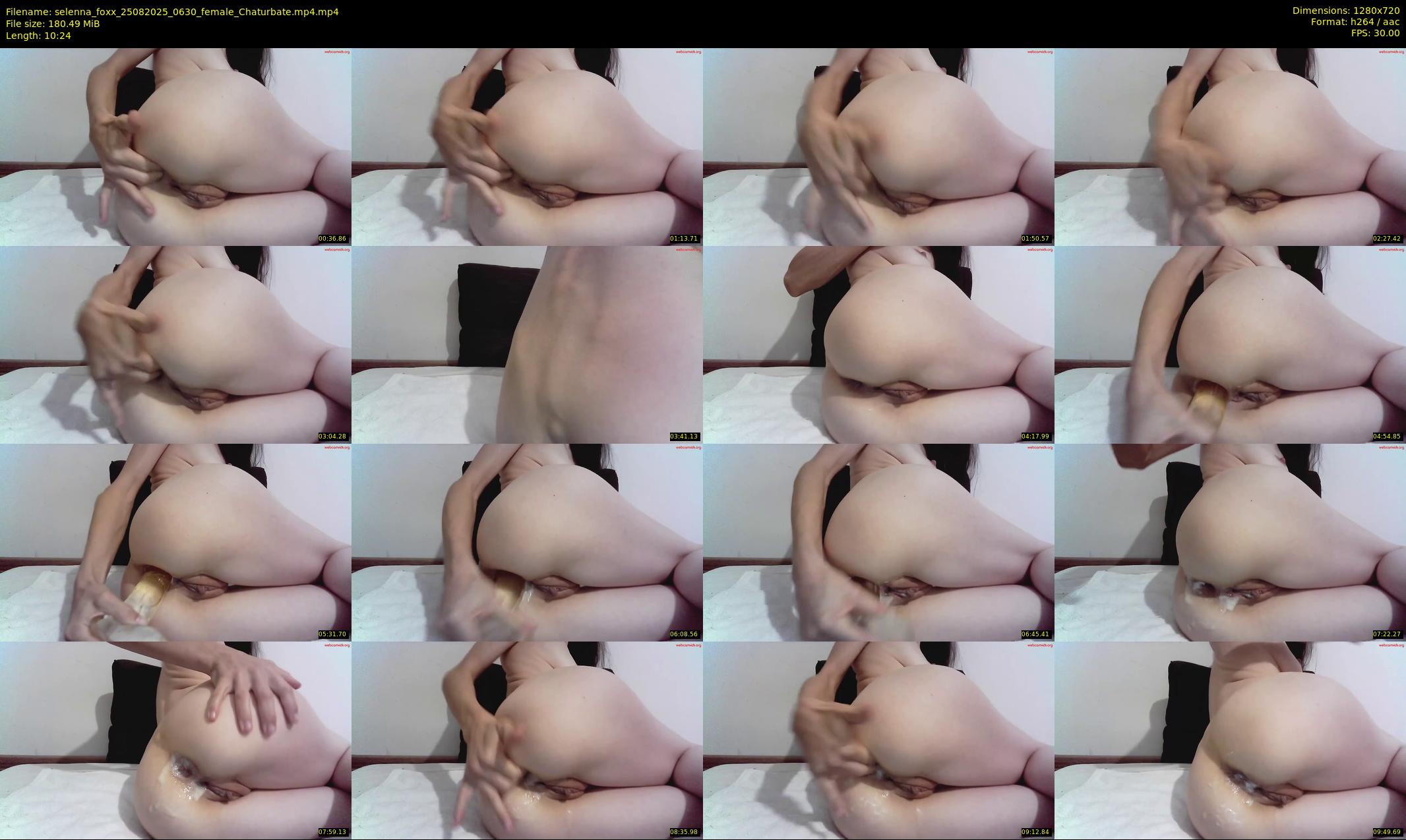 selenna_foxx — 11 minute Chaturbate female cam show recording, 720p, Aug 25, 2025