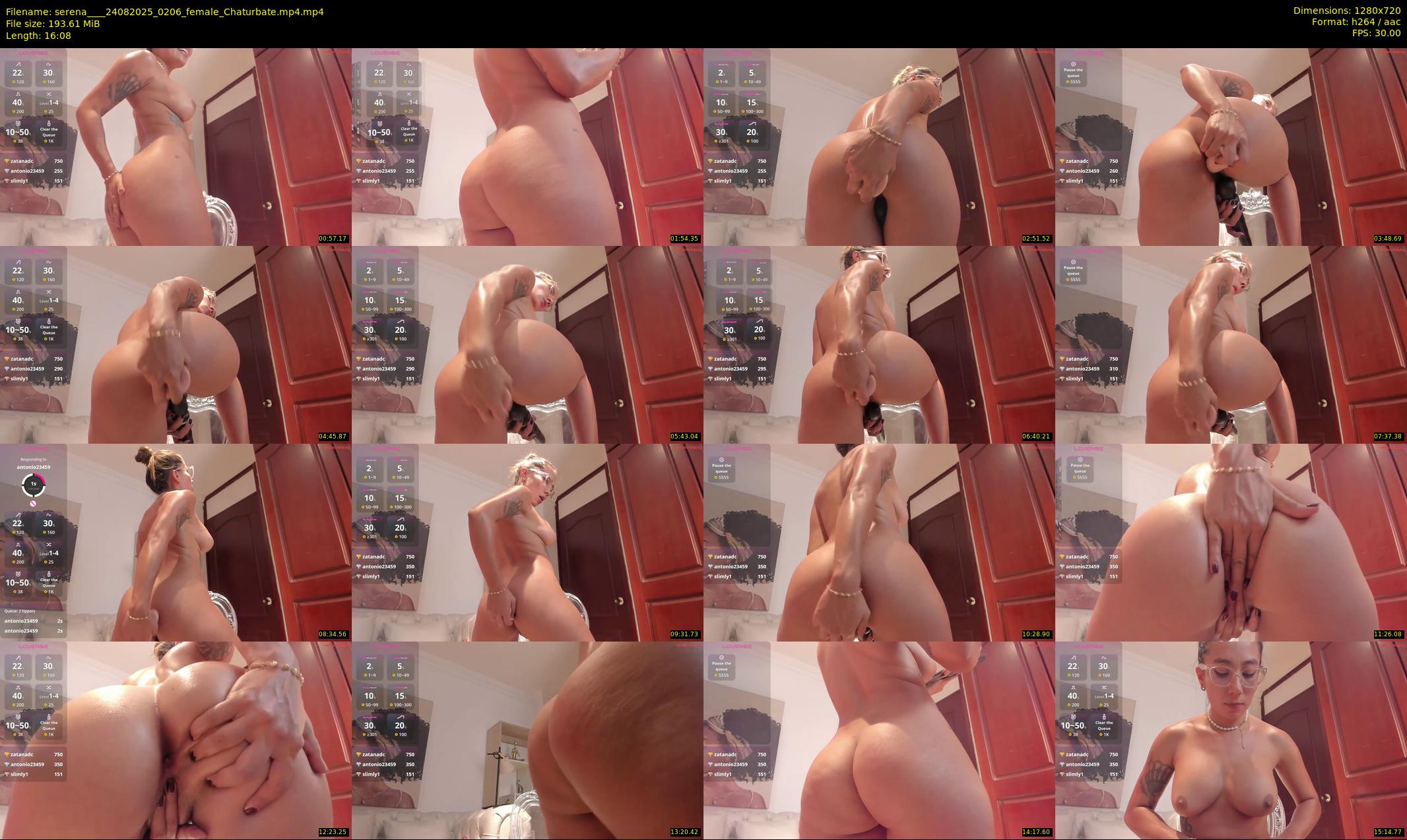 serena___ — 17 minute Chaturbate female cam show recording, 720p, Aug 24, 2025